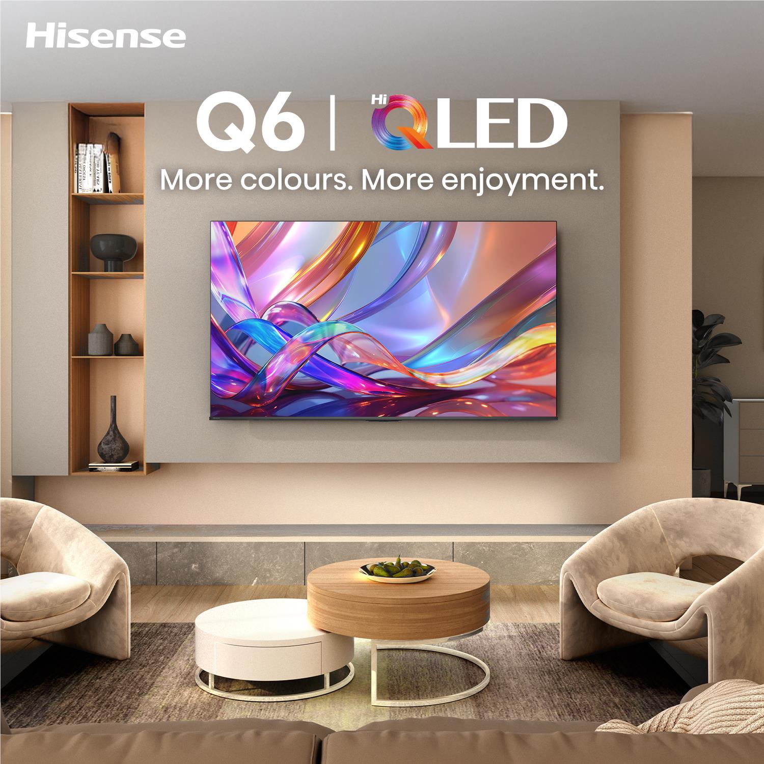 Hisense 85" Q6SNZ 4K Hi-QLED Smart TV [2026]