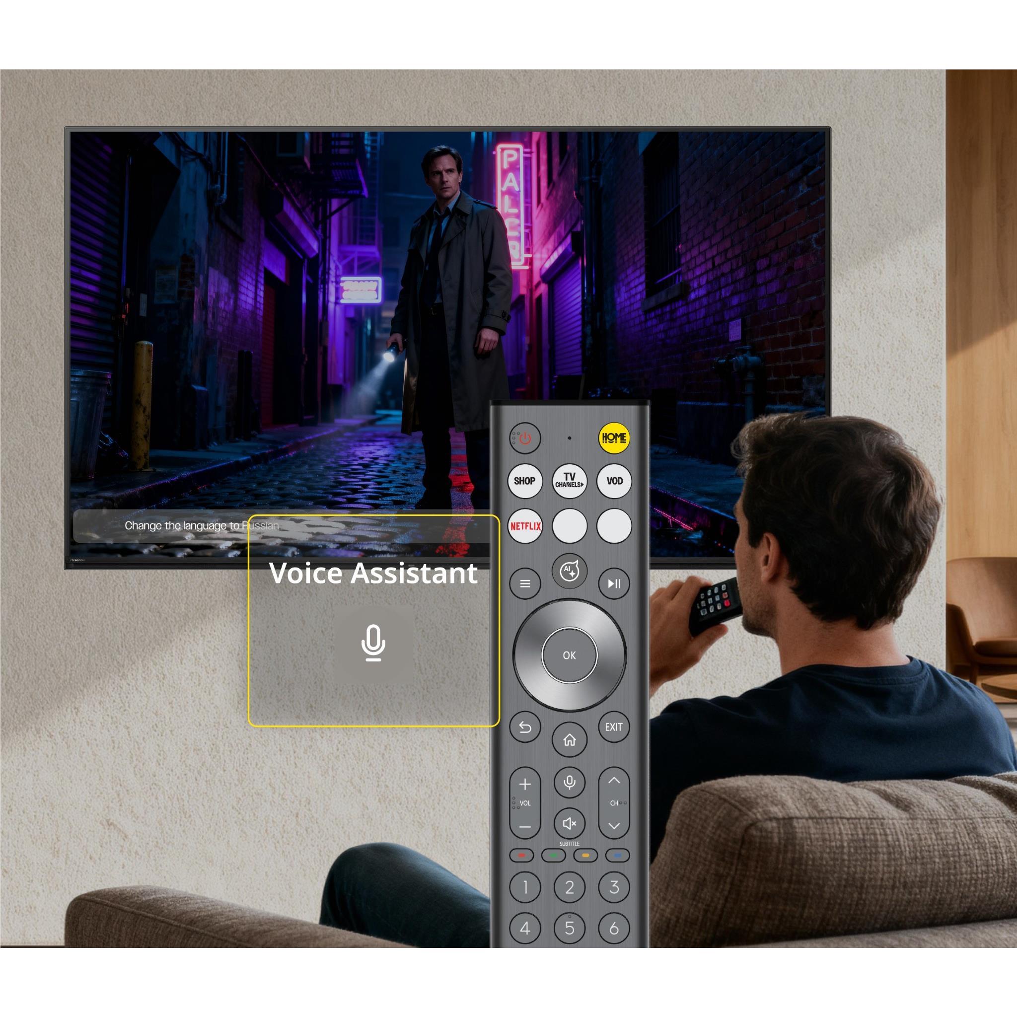 Hisense 55 inch U6S Mini LED ULED 4K smart TV, image 11 - Mid-Size TVs - 43" to 55" at Tech Supply Shed NZ