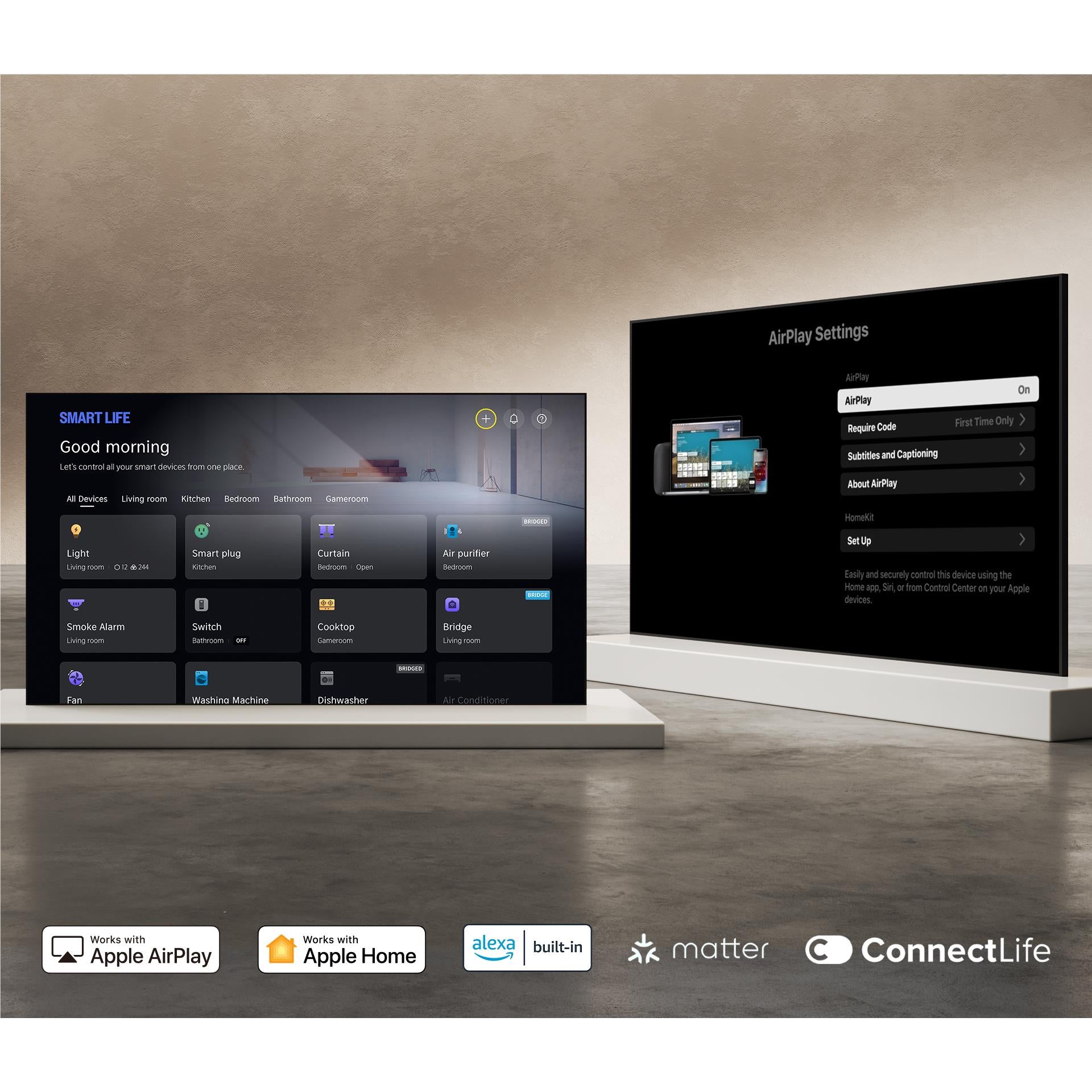 Hisense 55 inch U6S Mini LED ULED 4K smart TV, image 13 - Mid-Size TVs - 43" to 55" at Tech Supply Shed NZ