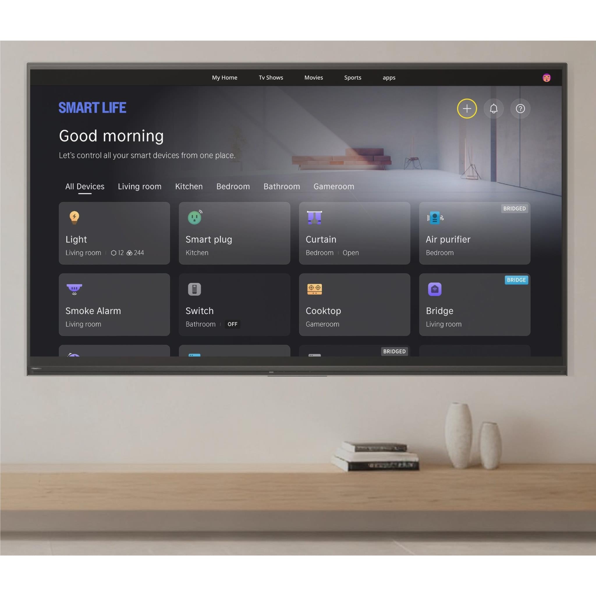 Hisense 55 inch U6S Mini LED ULED 4K smart TV, image 15 - Mid-Size TVs - 43" to 55" at Tech Supply Shed NZ