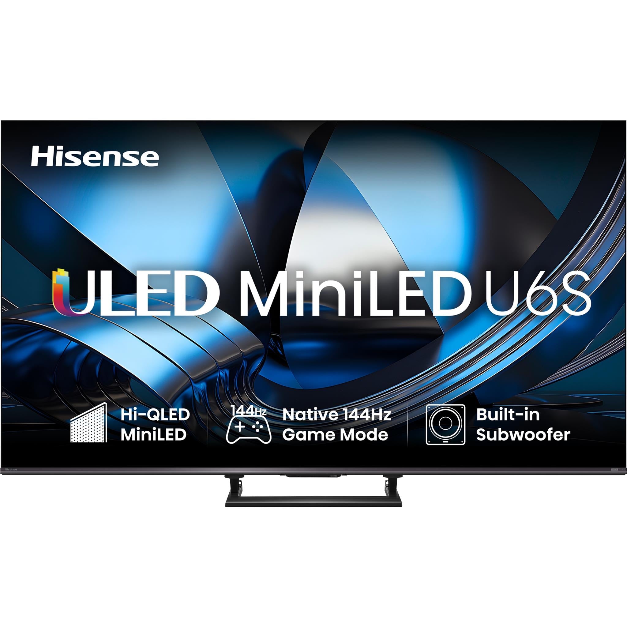 Hisense 75" U6SNZ Mini LED ULED 144Hz 4K Smart AI TV [2026]