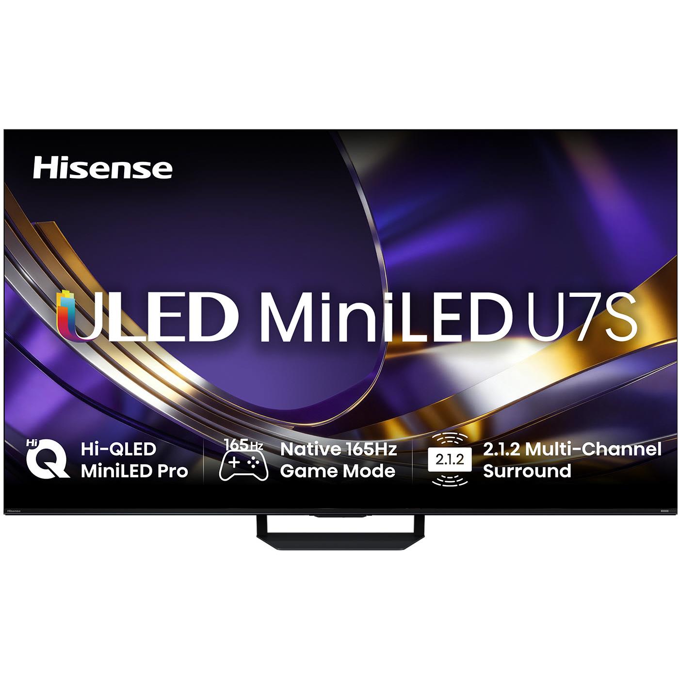 Hisense 55" U7SNZ Mini LED ULED 165Hz 4K Smart AI TV [2026]