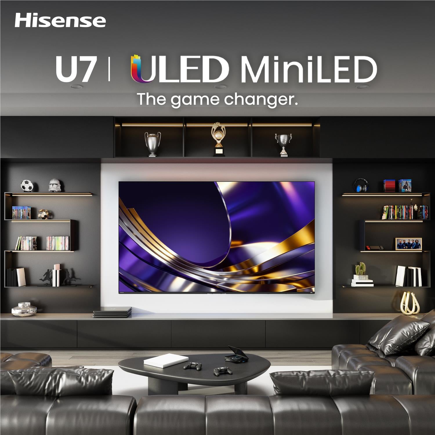 Hisense 65" U7SNZ Mini LED ULED 165Hz 4K Smart AI TV [2026]