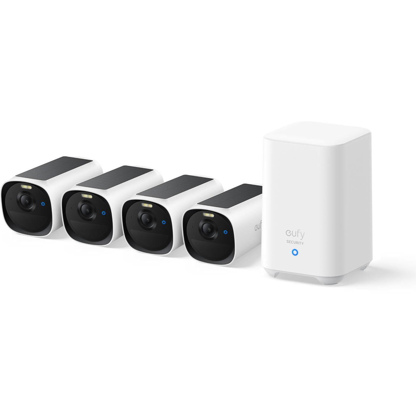 eufy E40  Essential Security Camera Kit with Homebase 2 (4 Pack)