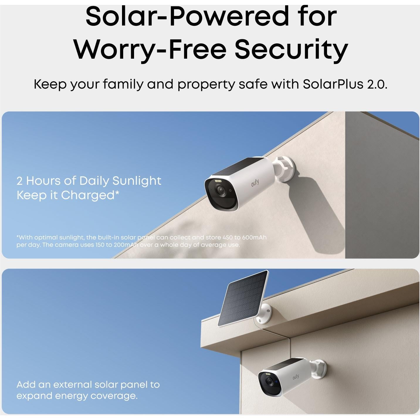 eufy E40 2K wireless solar outdoor security camera, image 4 - Security Cameras at Tech Supply Shed NZ