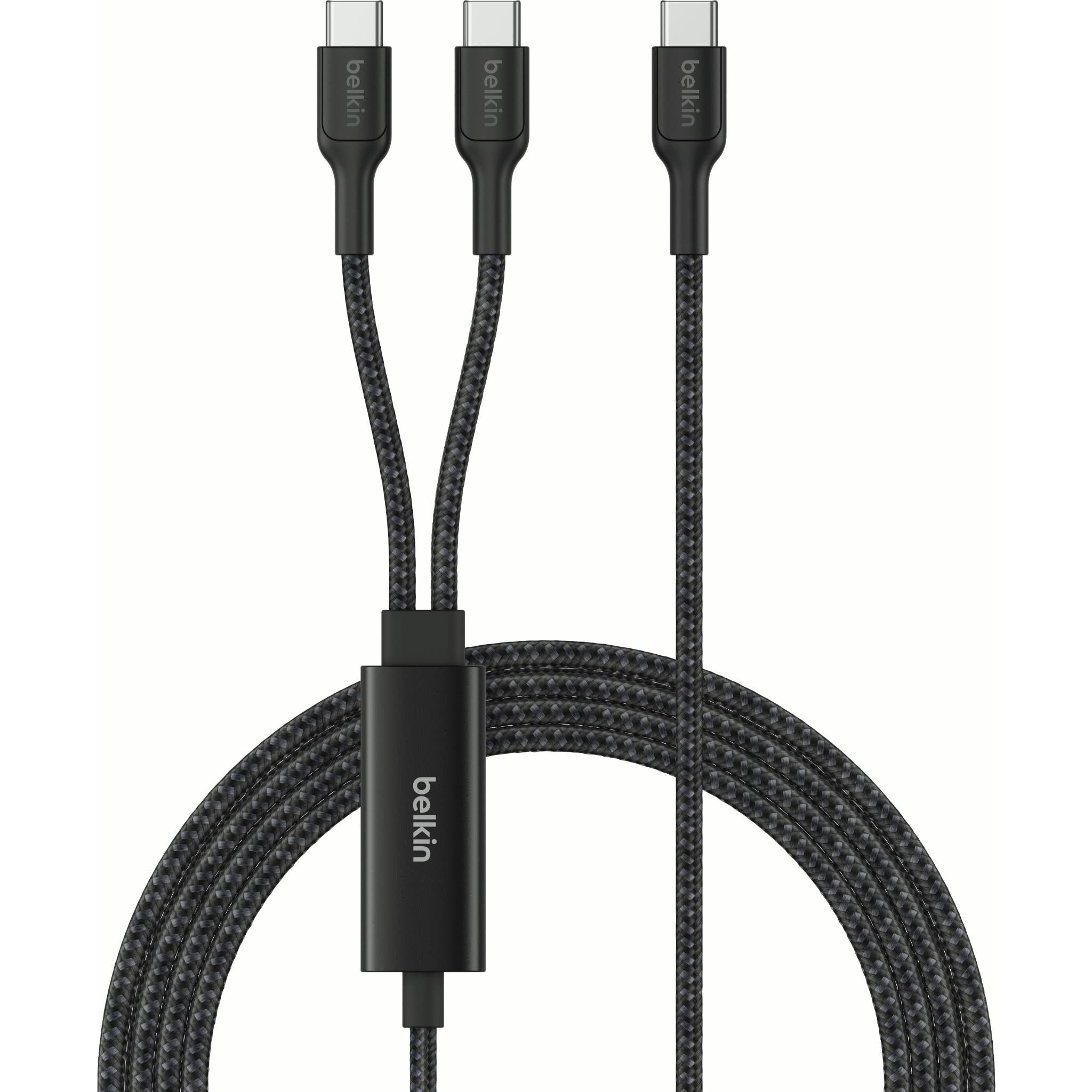 Belkin BoostCharge Pro 140W Dual USB-C to C Cable 1.5m (Black)