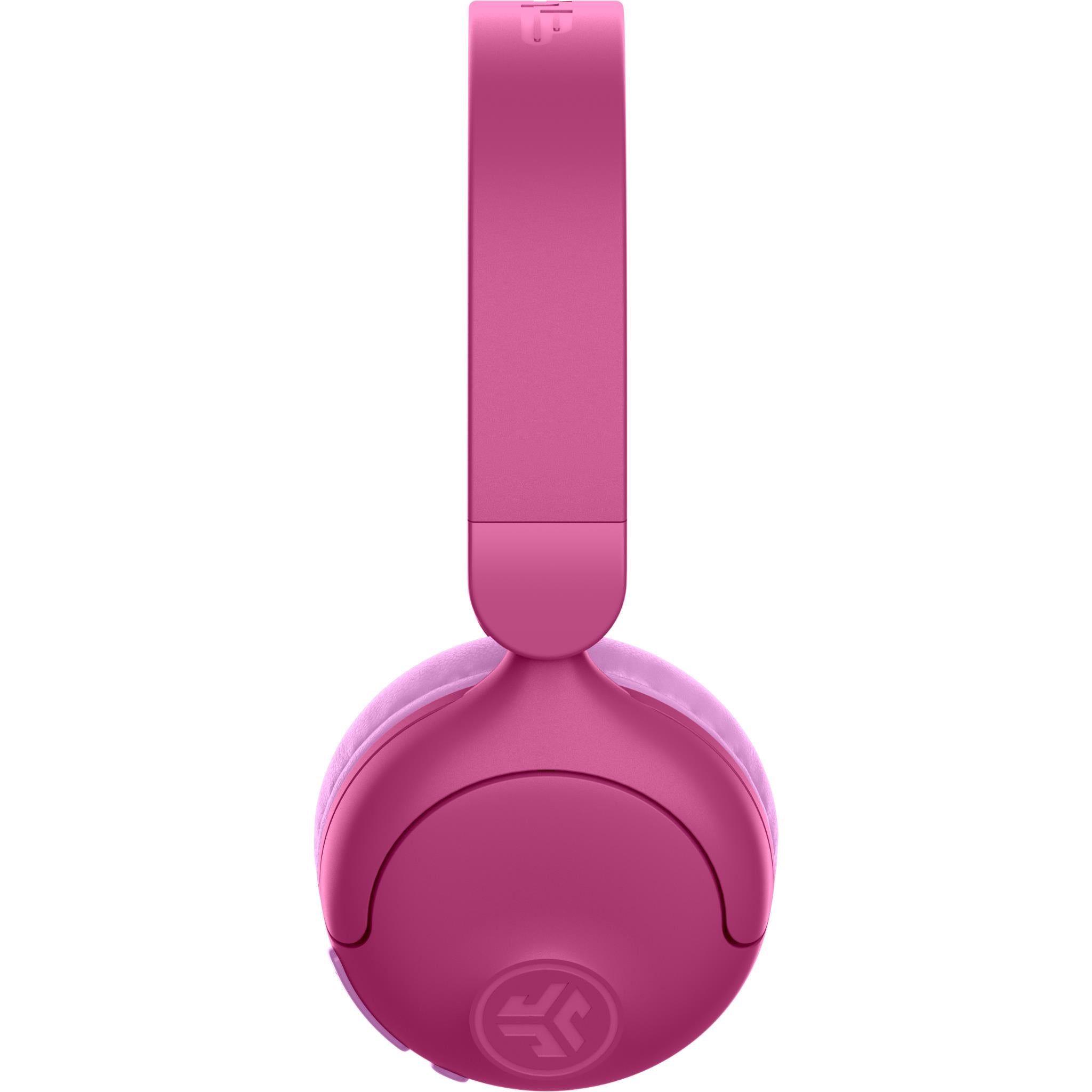 JLab JBuddies 2-in-1 Wireless + Wired Kids Headphones (Pink)