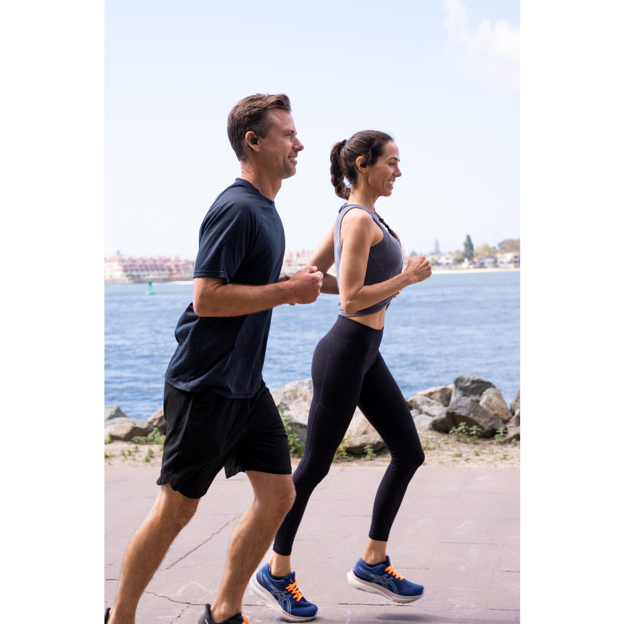 JLab Epic Open Sport True Wireless Earbuds (Black)