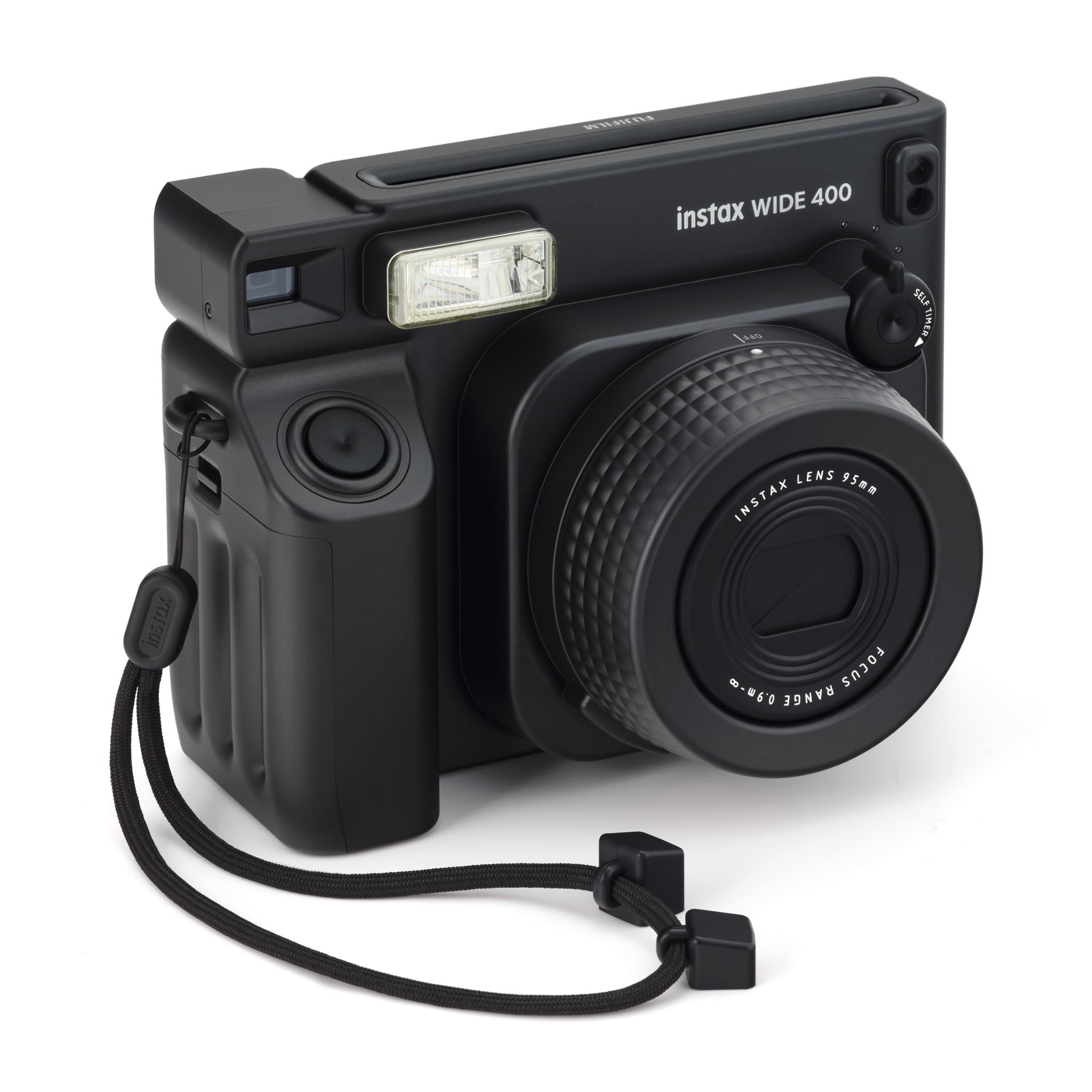 FujiFilm instax WIDE 400 Instant Camera (Jet Black)