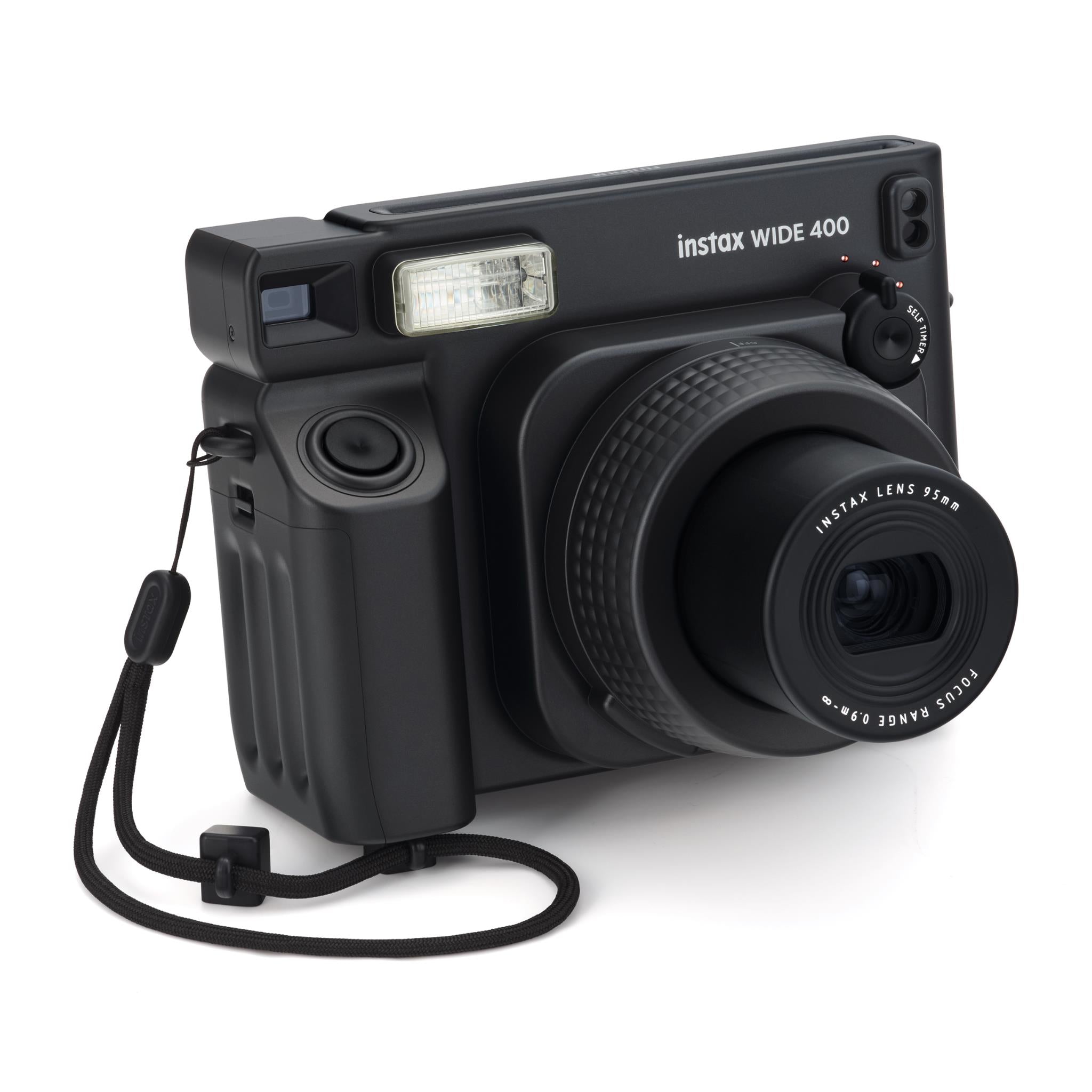 FujiFilm instax WIDE 400 Instant Camera (Jet Black)