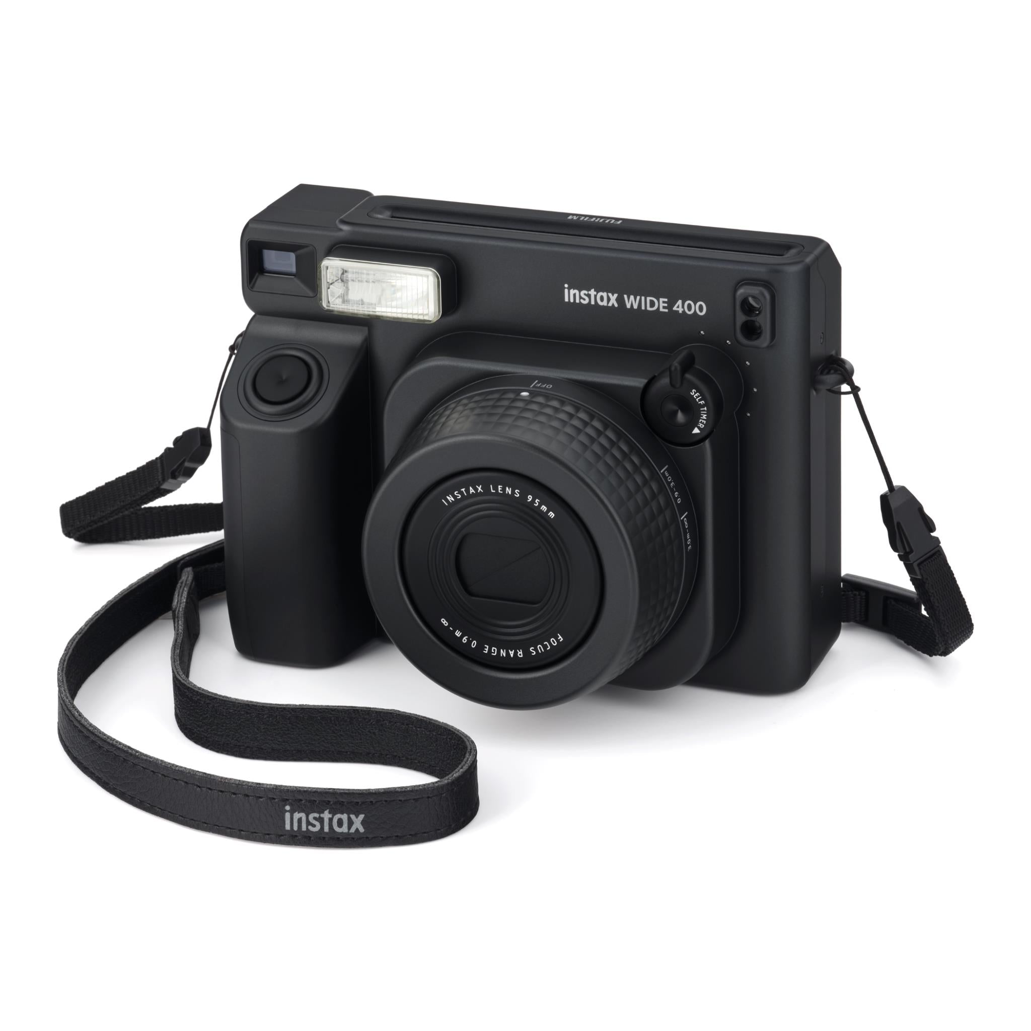 FujiFilm instax WIDE 400 Instant Camera (Jet Black)