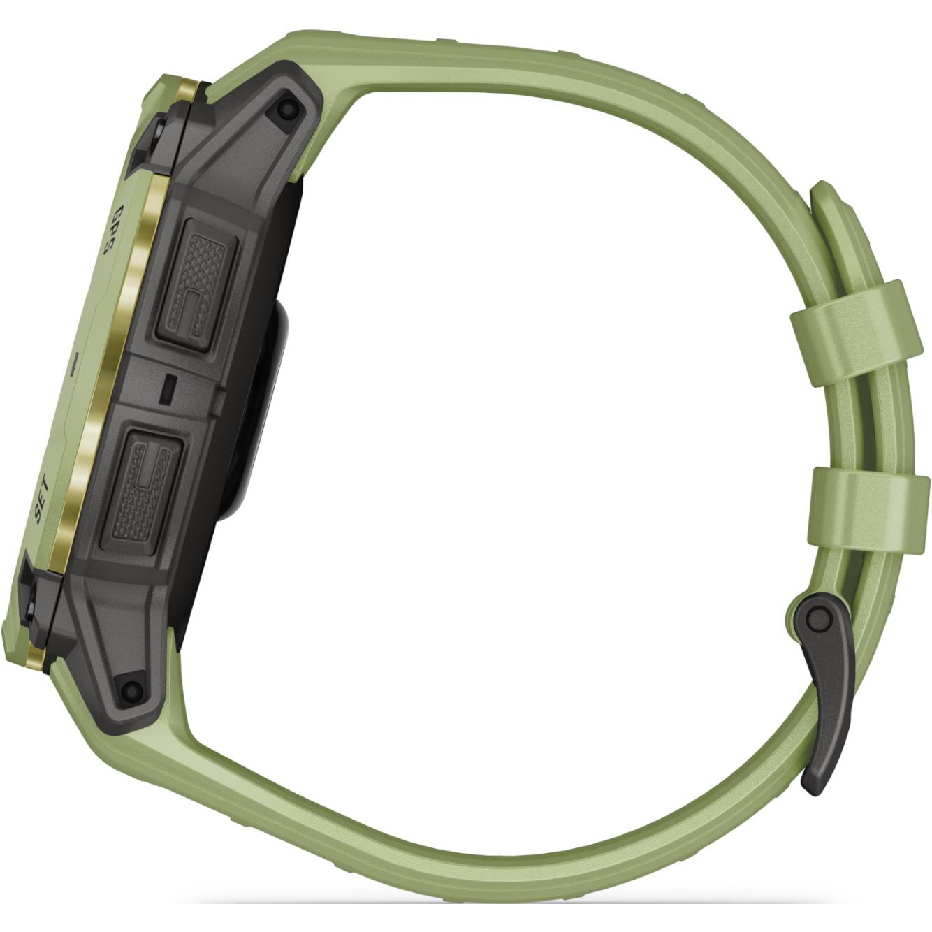 Garmin Instinct 3 50mm AMOLED rugged GPS smartwatch, green, image 2 - Smart Watches at Tech Supply Shed NZ
