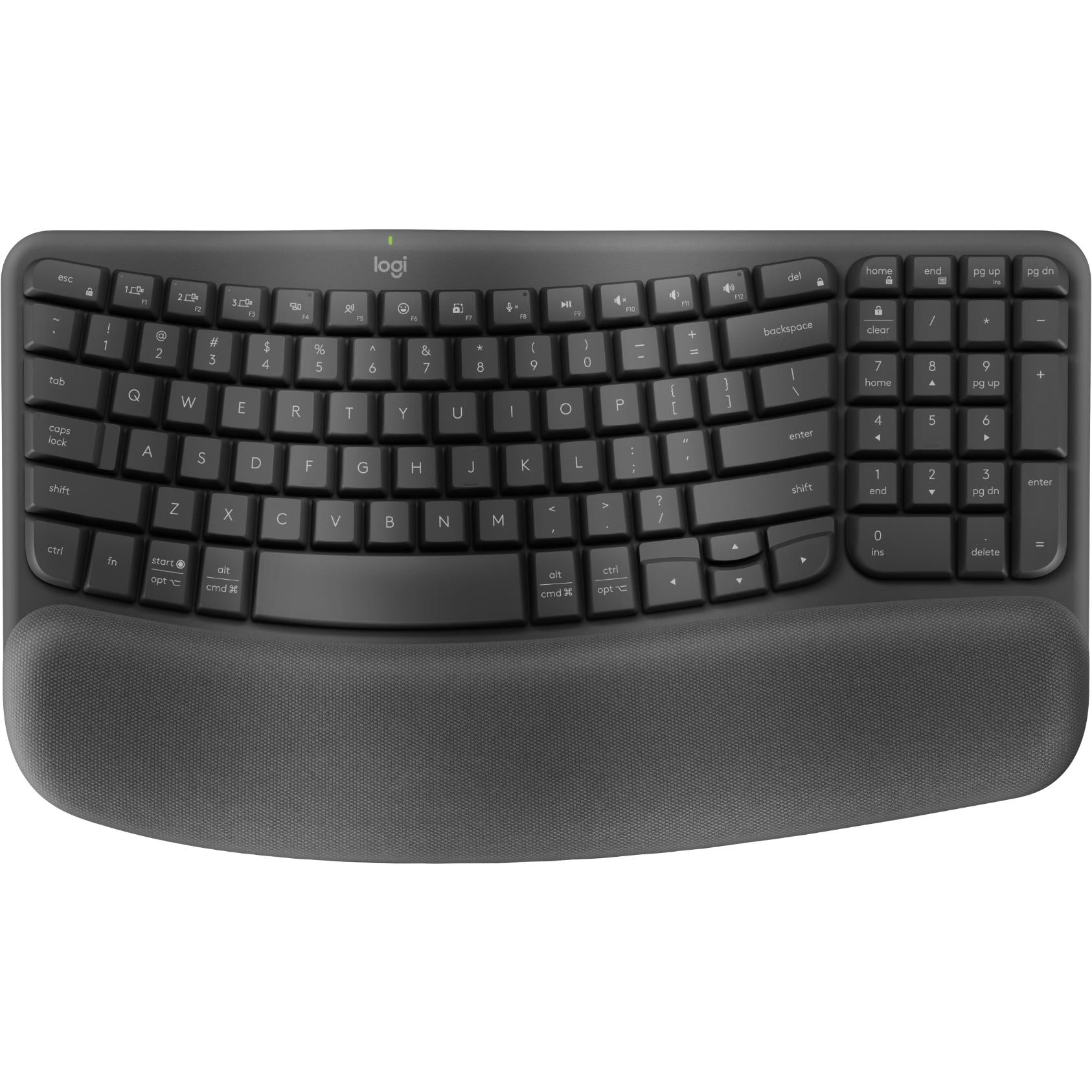 Logitech Wave Keys and Lift Keyboard and Mouse (Graphite)