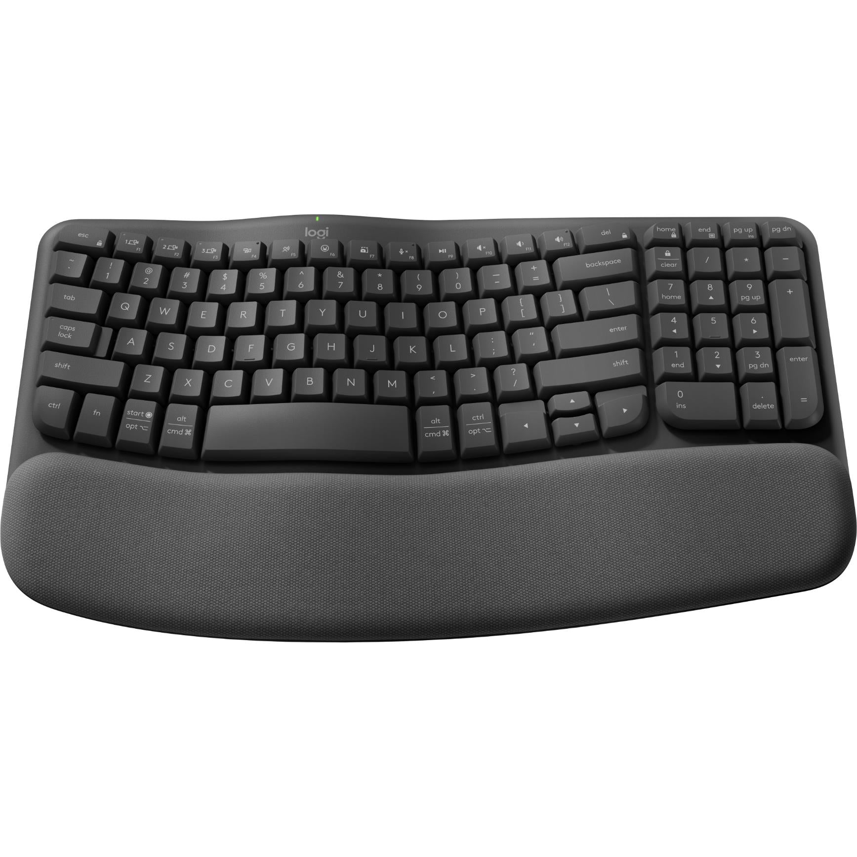 Logitech Wave Keys and Lift Keyboard and Mouse (Graphite)