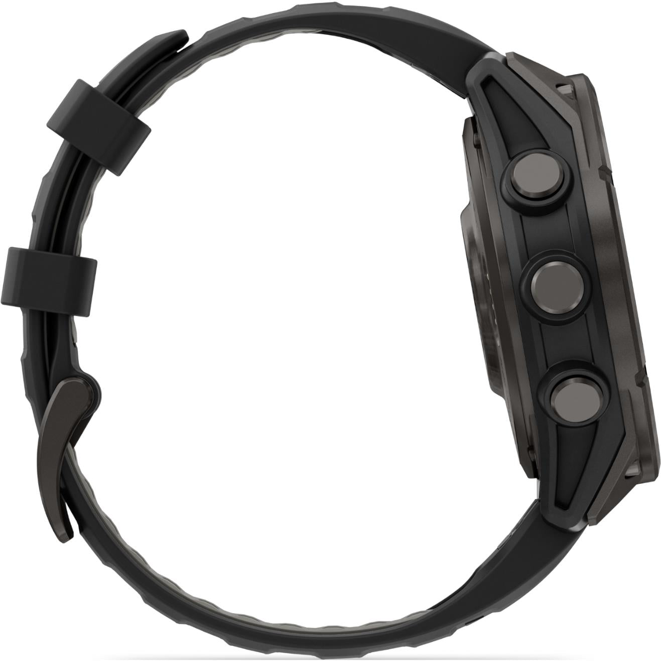 Garmin fenix 8 Pro 47mm AMOLED Sapphire Edition smartwatch, Carbon Grey Titanium, image 3 - Smart Watches at Tech Supply Shed NZ