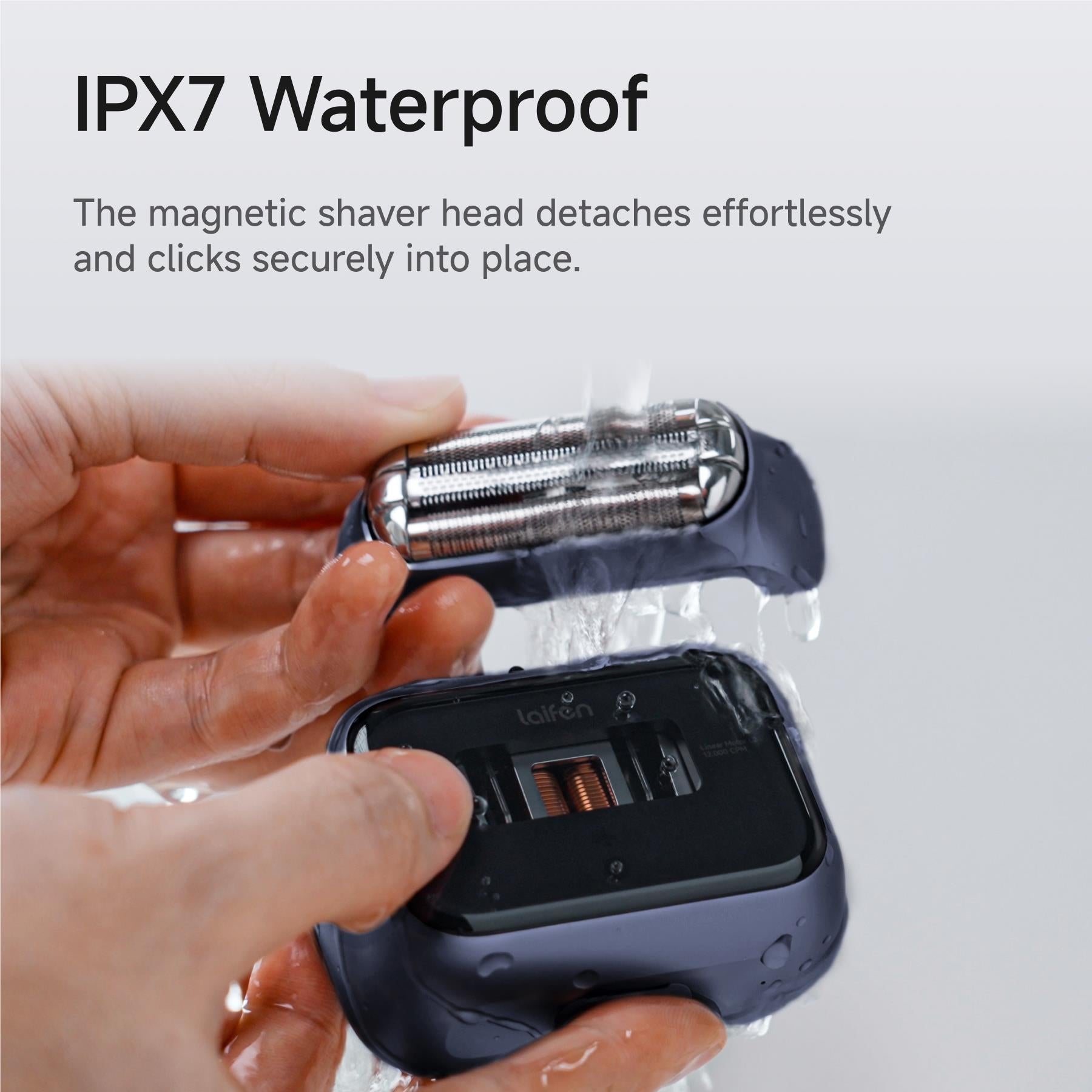 Laifen P3 Pro 3 Blade Aluminum Alloy Electric Shaver (Royal Blue)