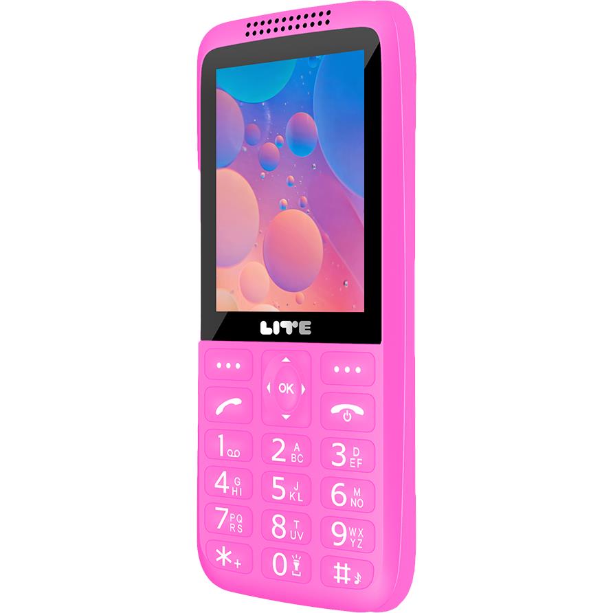 Opel Lite CandyBar 4G feature phone in Electric Fuchsia pink - Mobile Phones at Tech Supply Shed NZ