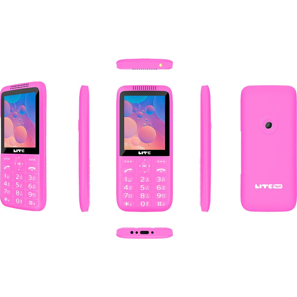 Opel Lite CandyBar 4G feature phone in Electric Fuchsia pink, image 8 - Mobile Phones at Tech Supply Shed NZ