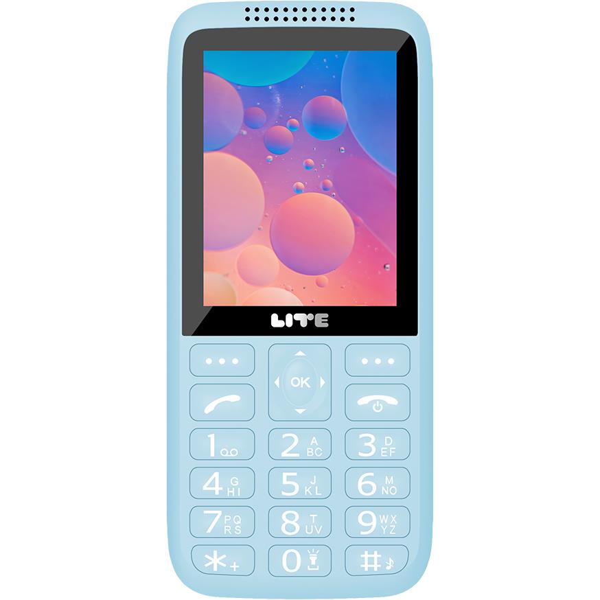 Opel Lite CandyBar 4G feature phone in Blue Aura, image 2 - Mobile Phones at Tech Supply Shed NZ