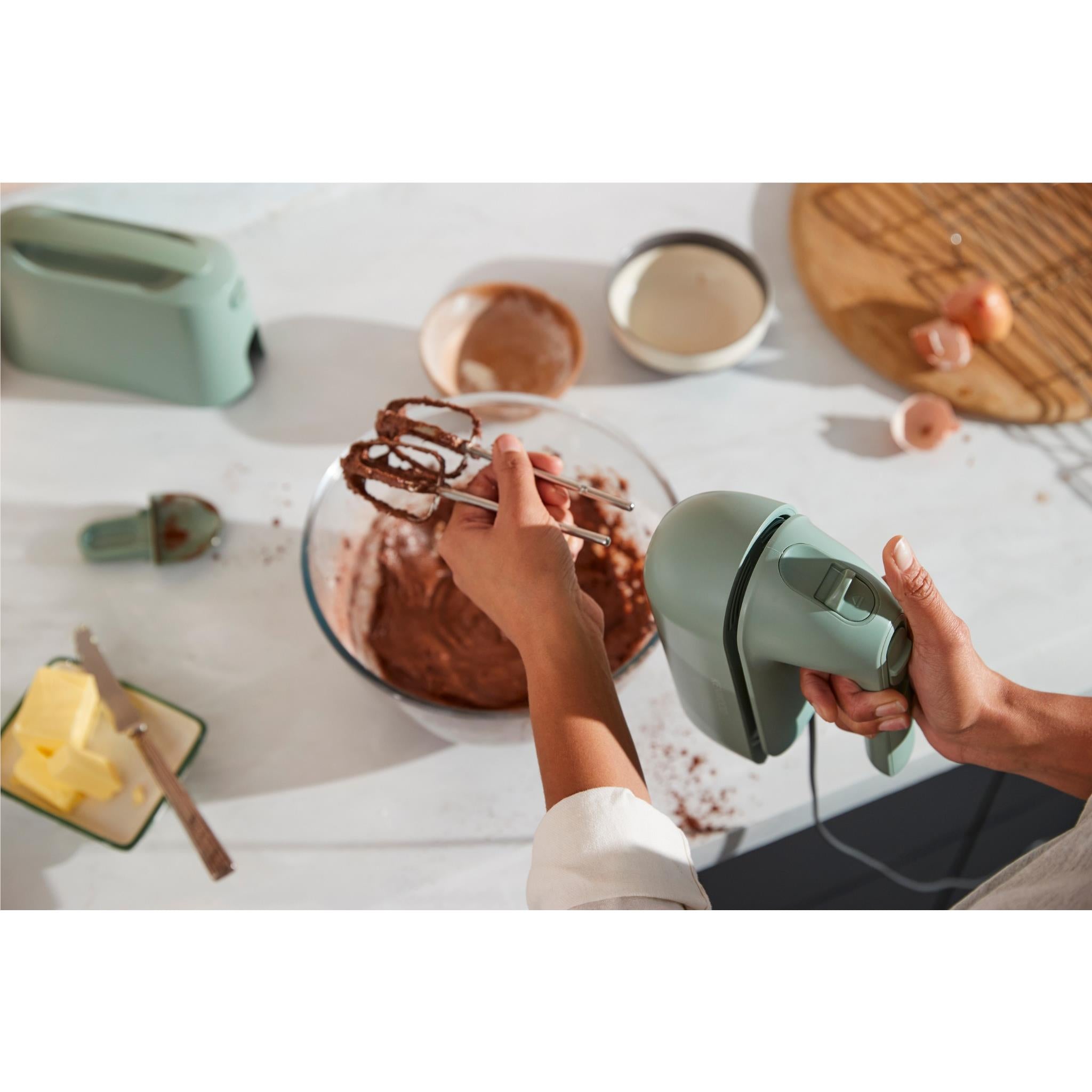 Kenwood QuickMix Go Hand Mixer (Eucalyptus Green)