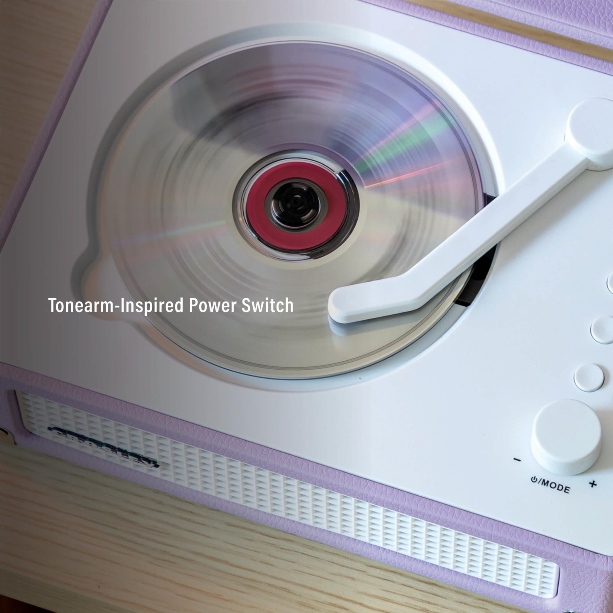 Crosley Cruiser Portable Retro CD Player (Lavender)