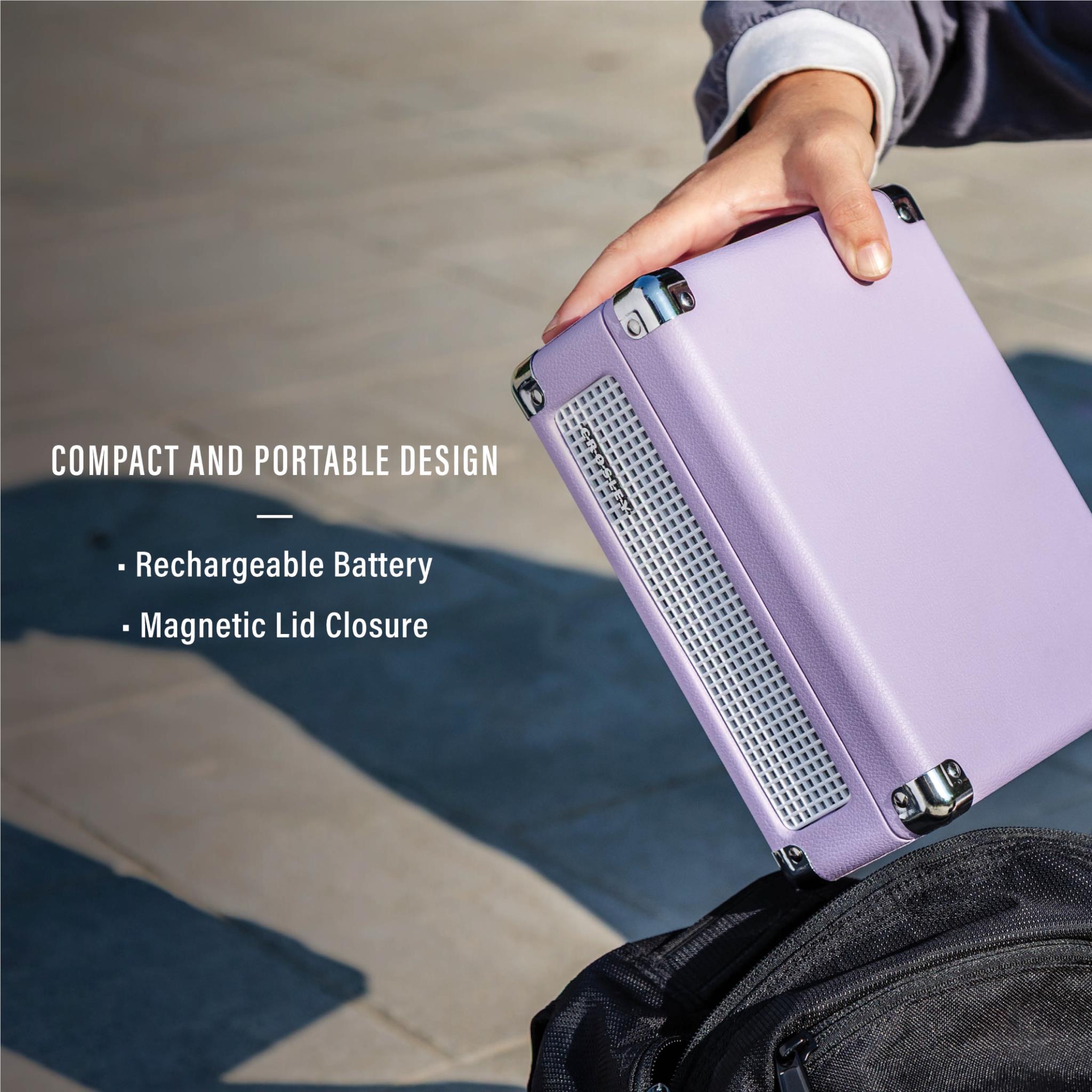 Crosley Cruiser Portable Retro CD Player (Lavender)