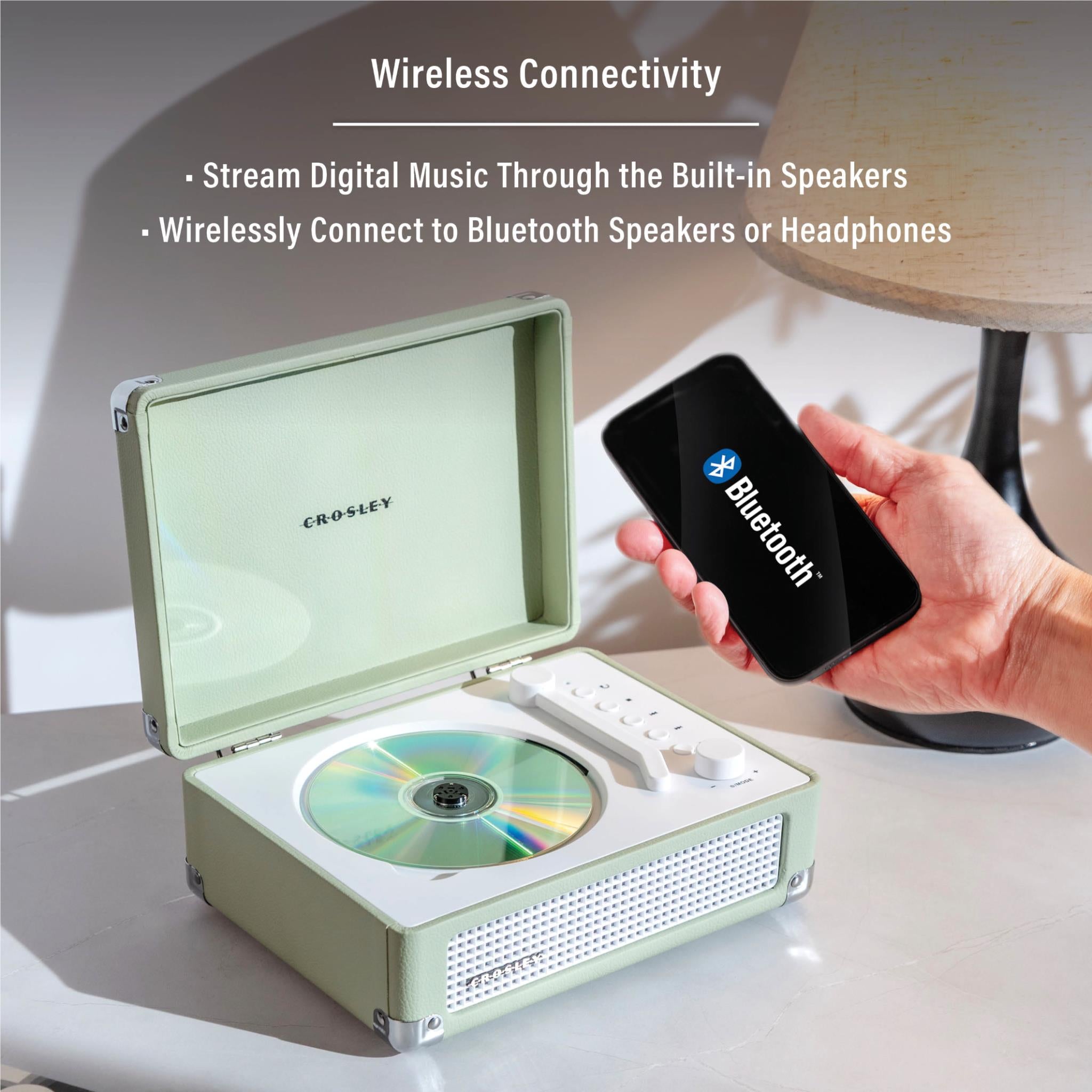 Crosley Cruiser Portable Retro CD Player (Mint)