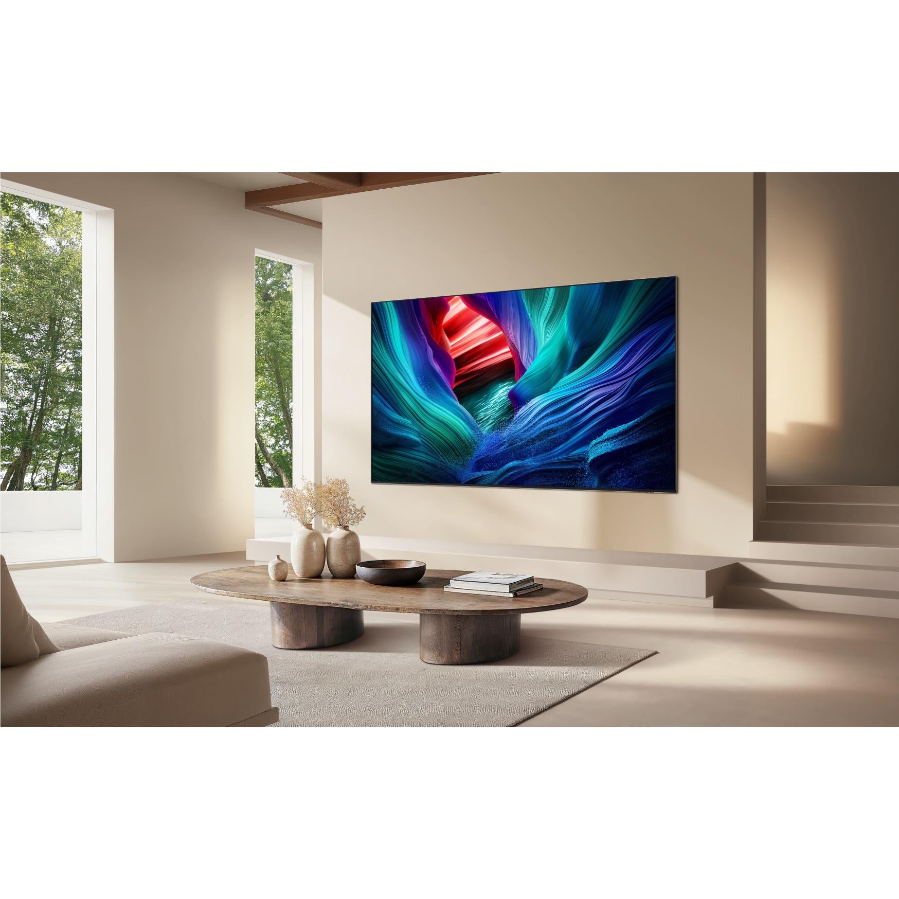 Samsung 115-inch 4K Smart TV with slim bezel