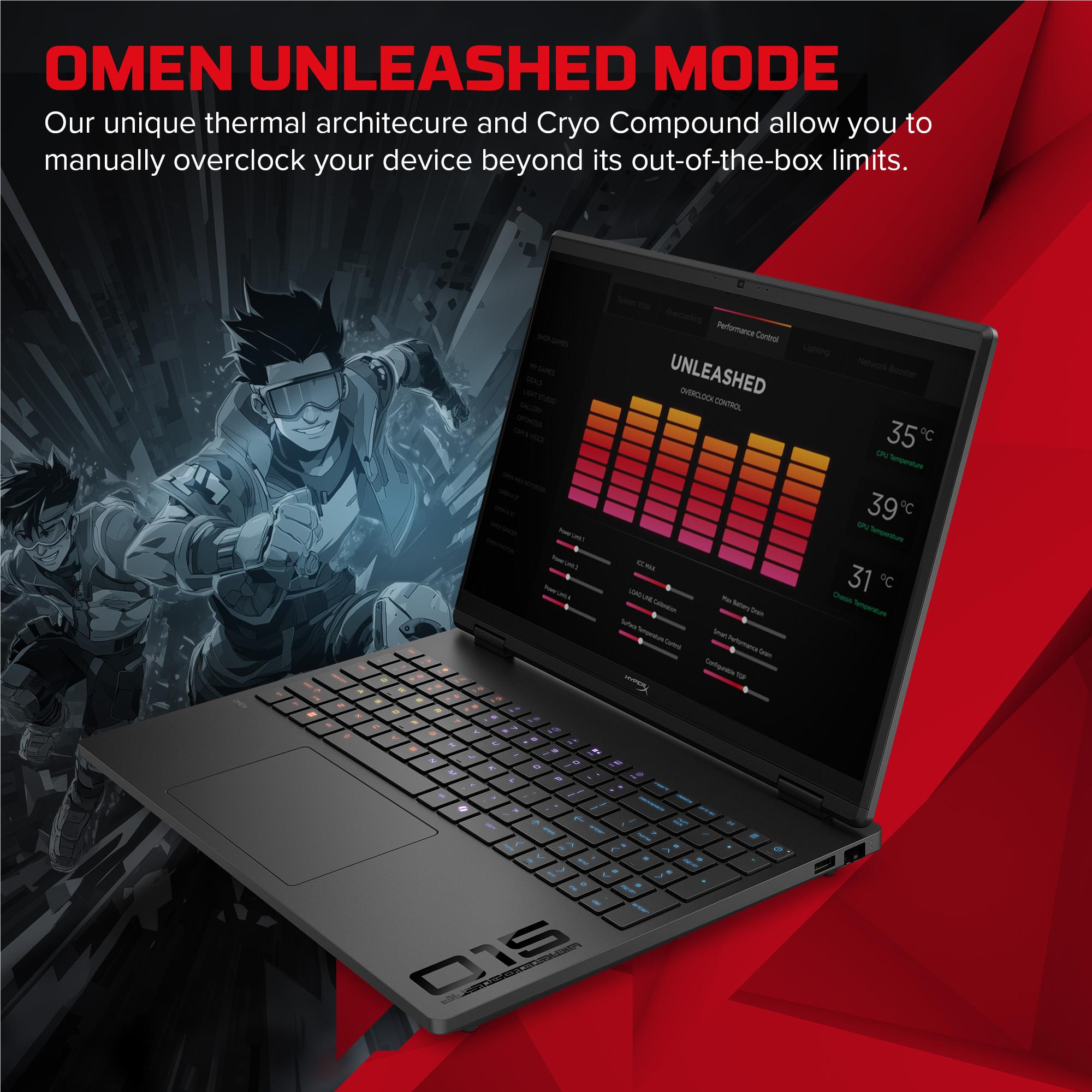 HP HyperX OMEN 15.3" WQXGA Gaming Laptop (Intel Core i7)[GeForce RTX 5070]