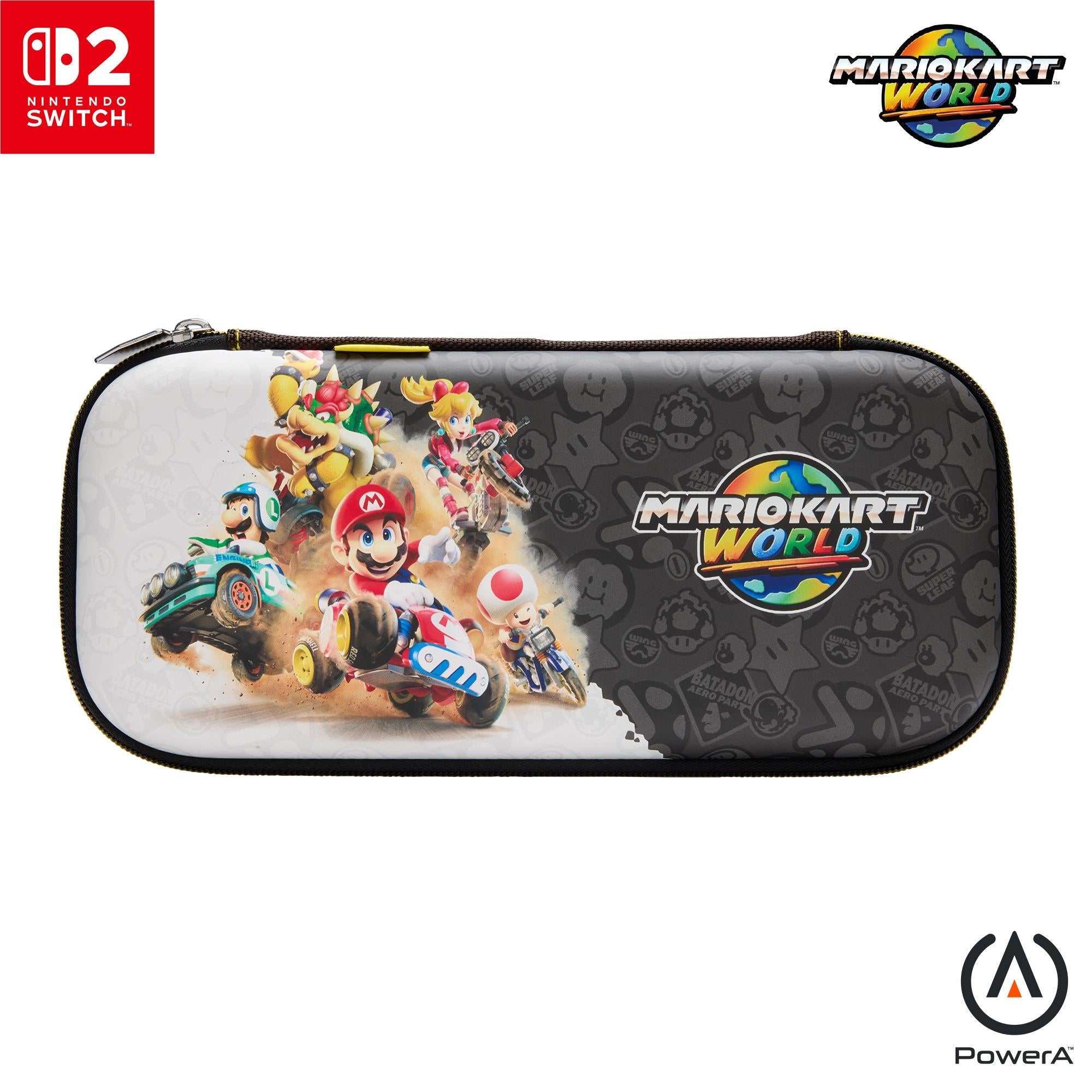 PowerA Slim Case for Nintendo Switch 2 (Mario Kart World)
