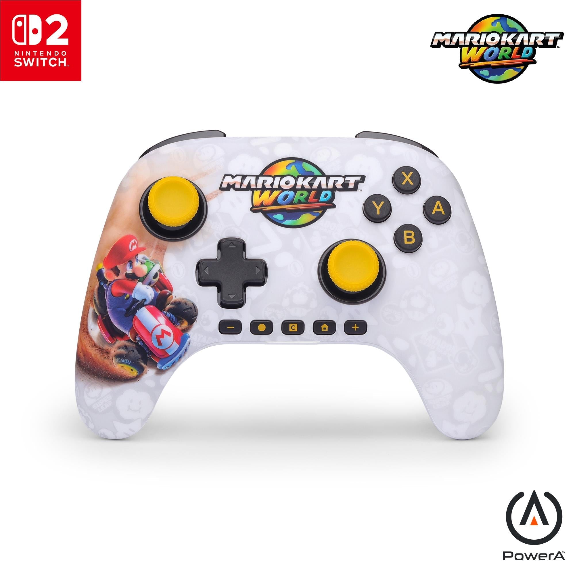 PowerA Advantage Wireless Controller for Nintendo Switch 2 (Mario Kart World)