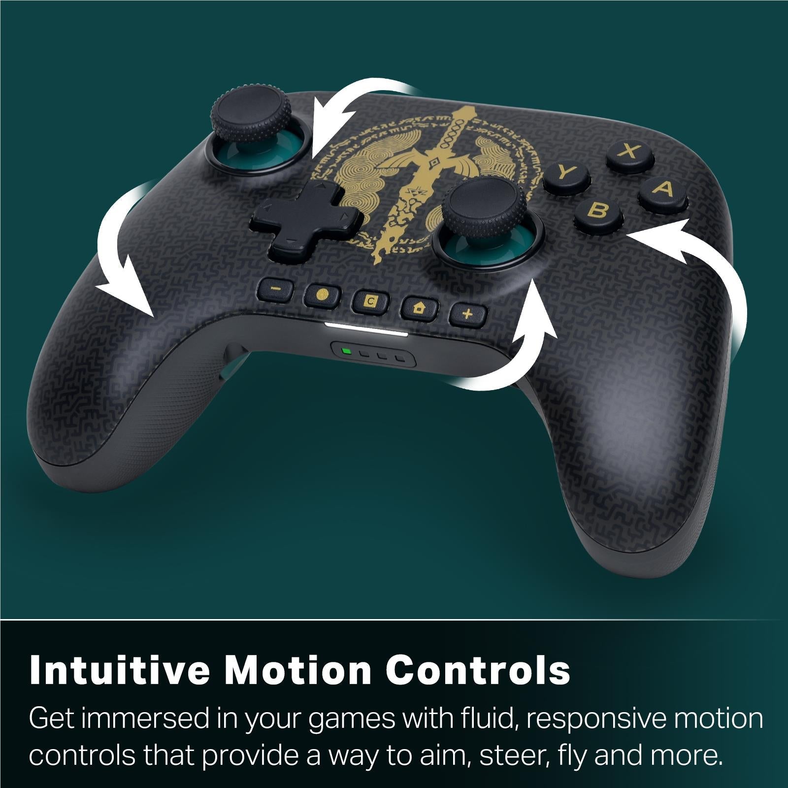 PowerA Advantage Wireless Controller for Nintendo Switch 2 (Decayed Master Sword)