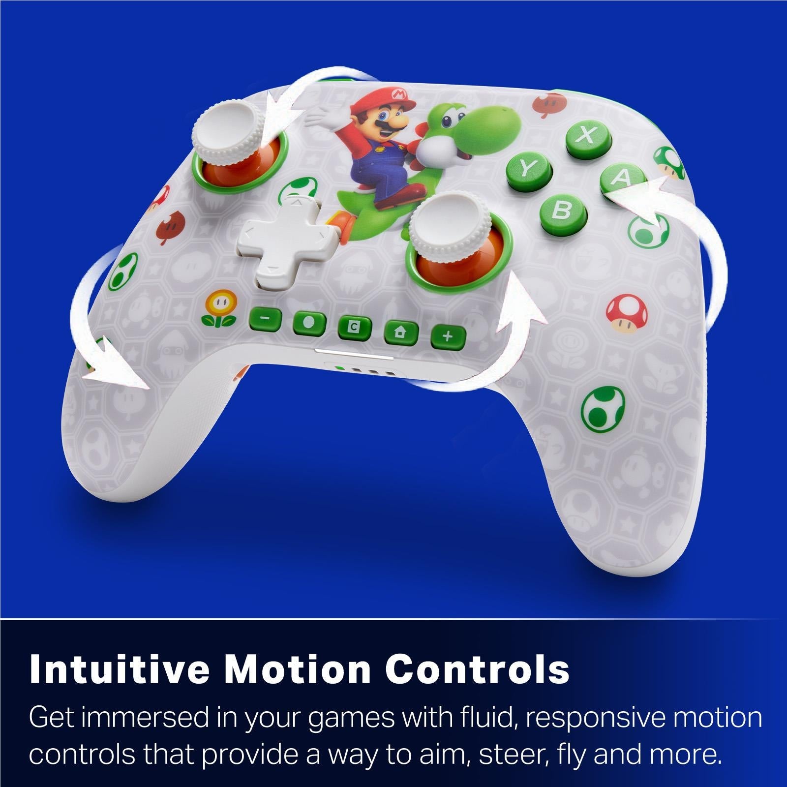 PowerA Advantage Wireless Controller for Nintendo Switch 2 (Mario & Yoshi)