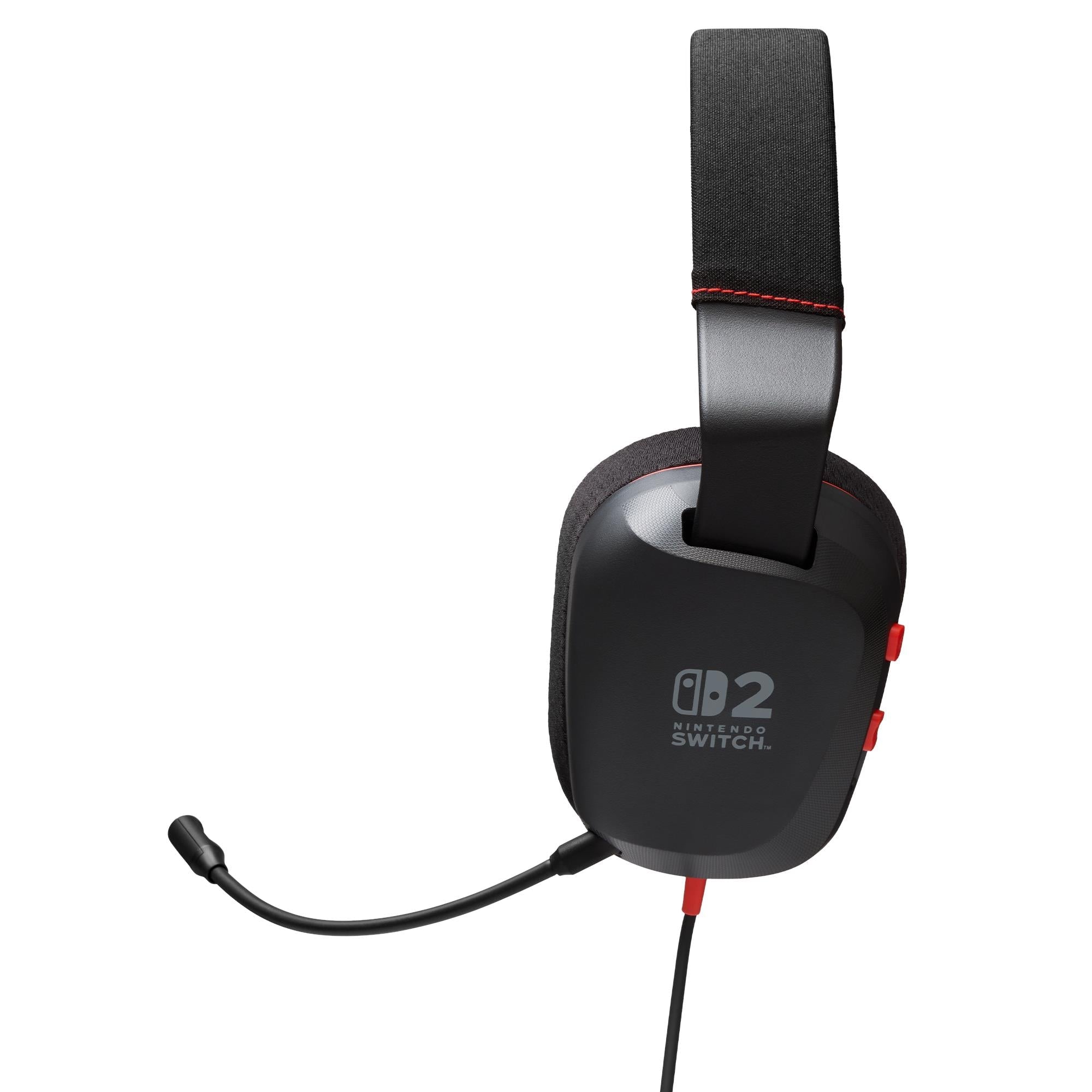 PowerA Wired Stereo Headset for Nintendo Switch 2 (Black)