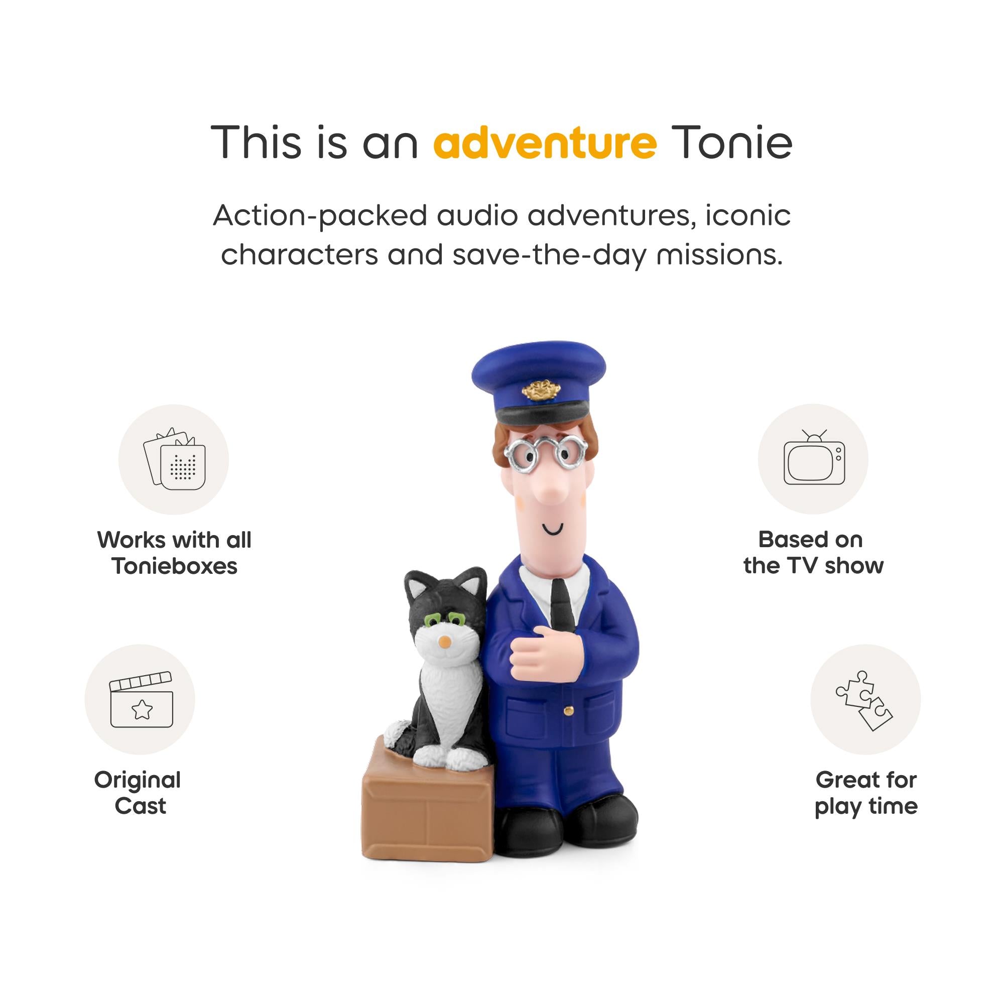 tonies Audio Character (Postman Pat - Postamn Pat & Jess The Cat)
