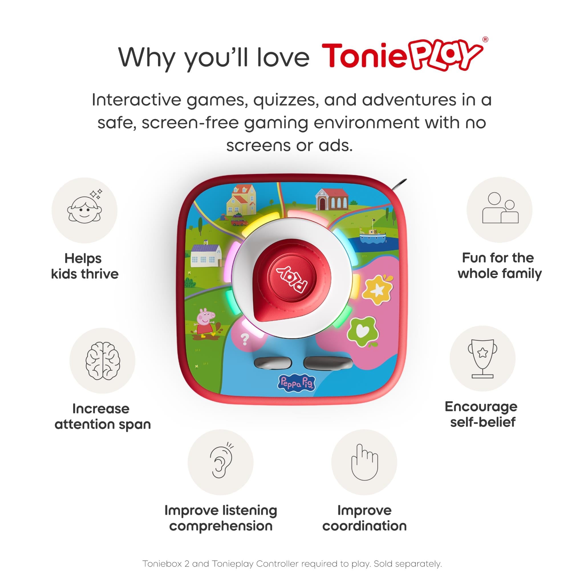 tonies Tonieplay Game (Peppa Pig - Playdate With Peppa)
