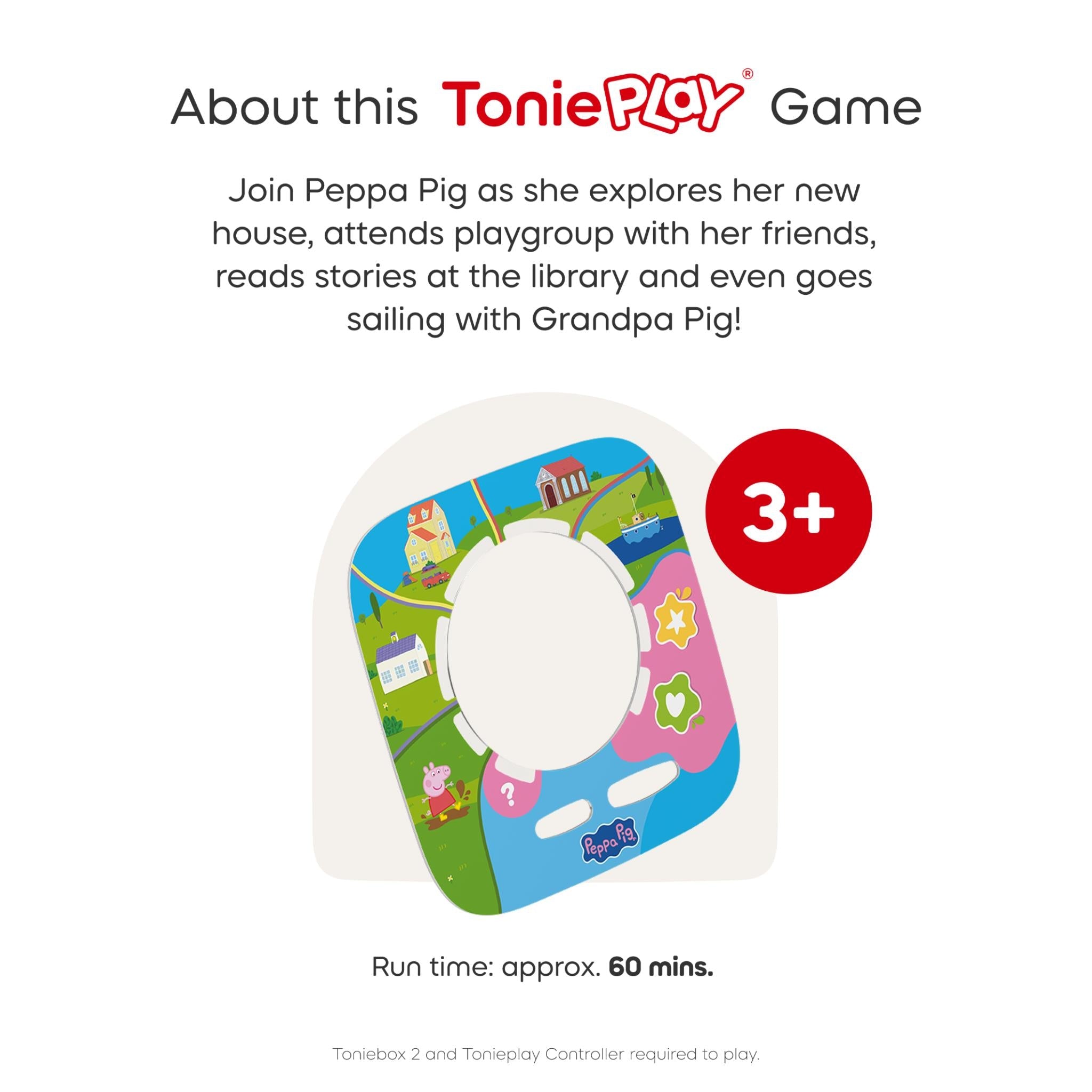 tonies Tonieplay Game (Peppa Pig - Playdate With Peppa)