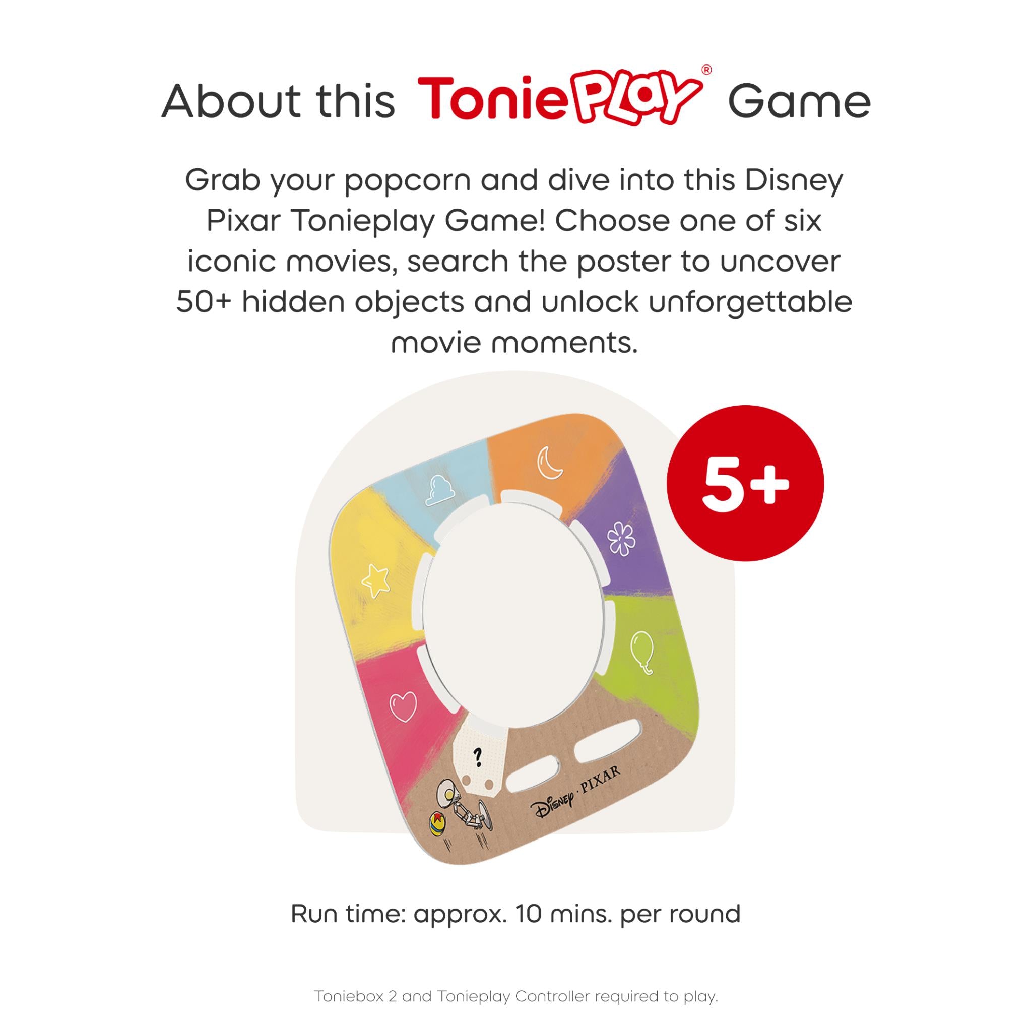 tonies Tonieplay Game (Disney: Pixar - Scene Searchers)