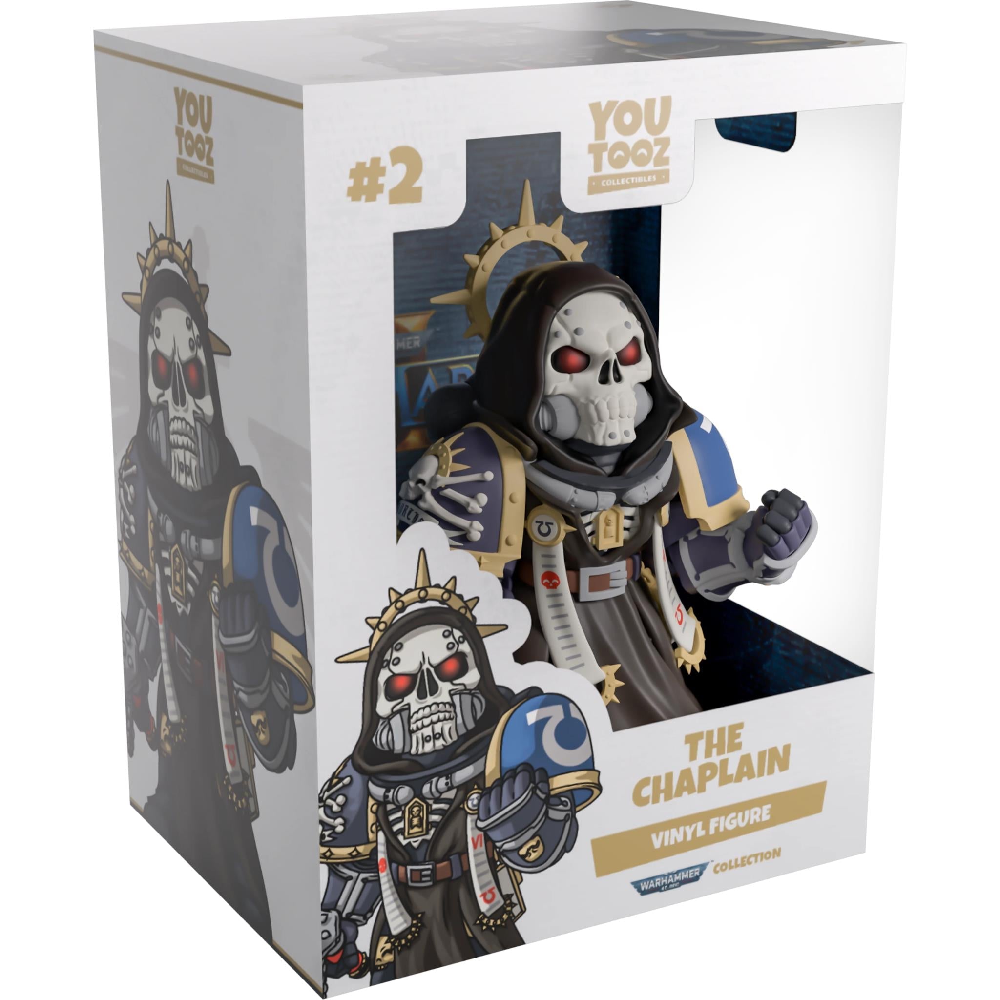 Youtooz: Warhammer 40K Space Marine 2 - The Chaplain Vinyl