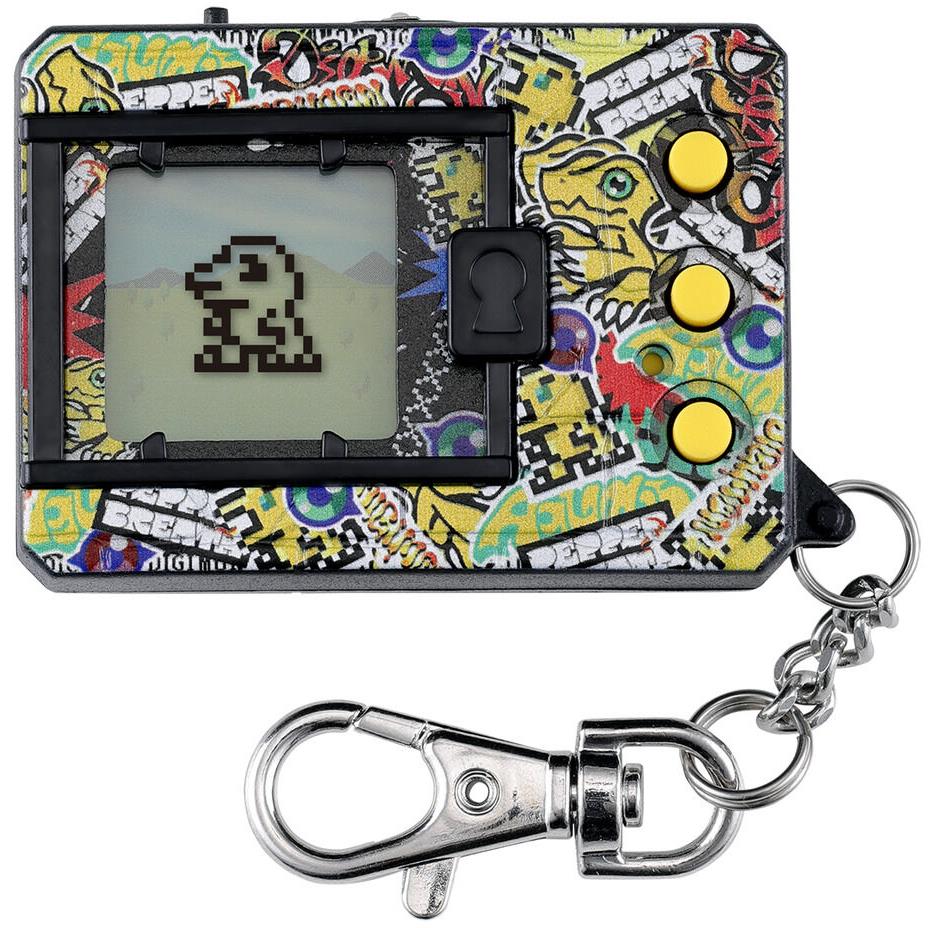 Digimon Original New Wave 1 Graffiti Agumon handheld virtual pet - Retro & Handheld Gaming at Tech Supply Shed NZ