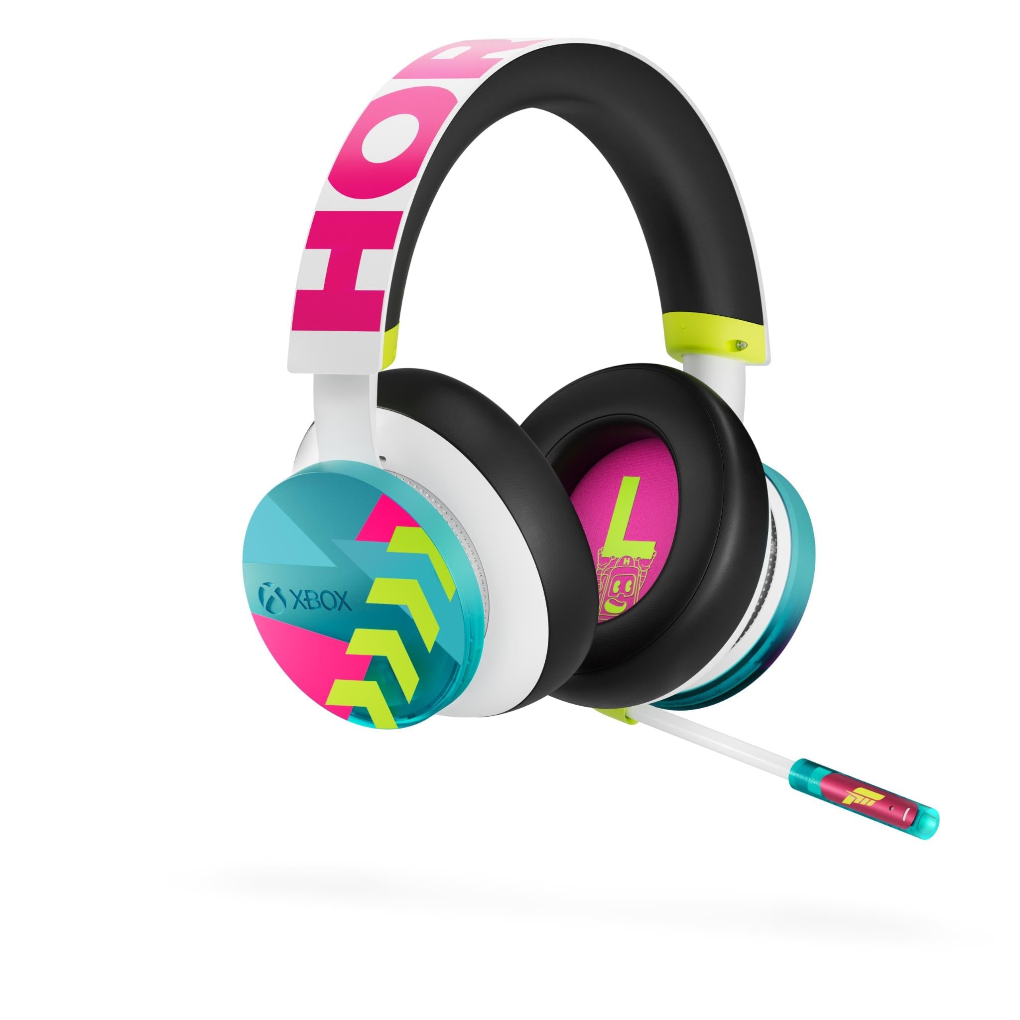 Xbox Wireless Headset Forza Horizon 6 Limited Edition with blue boom mic, image 4 - Gaming Headsets at Tech Supply Shed NZ