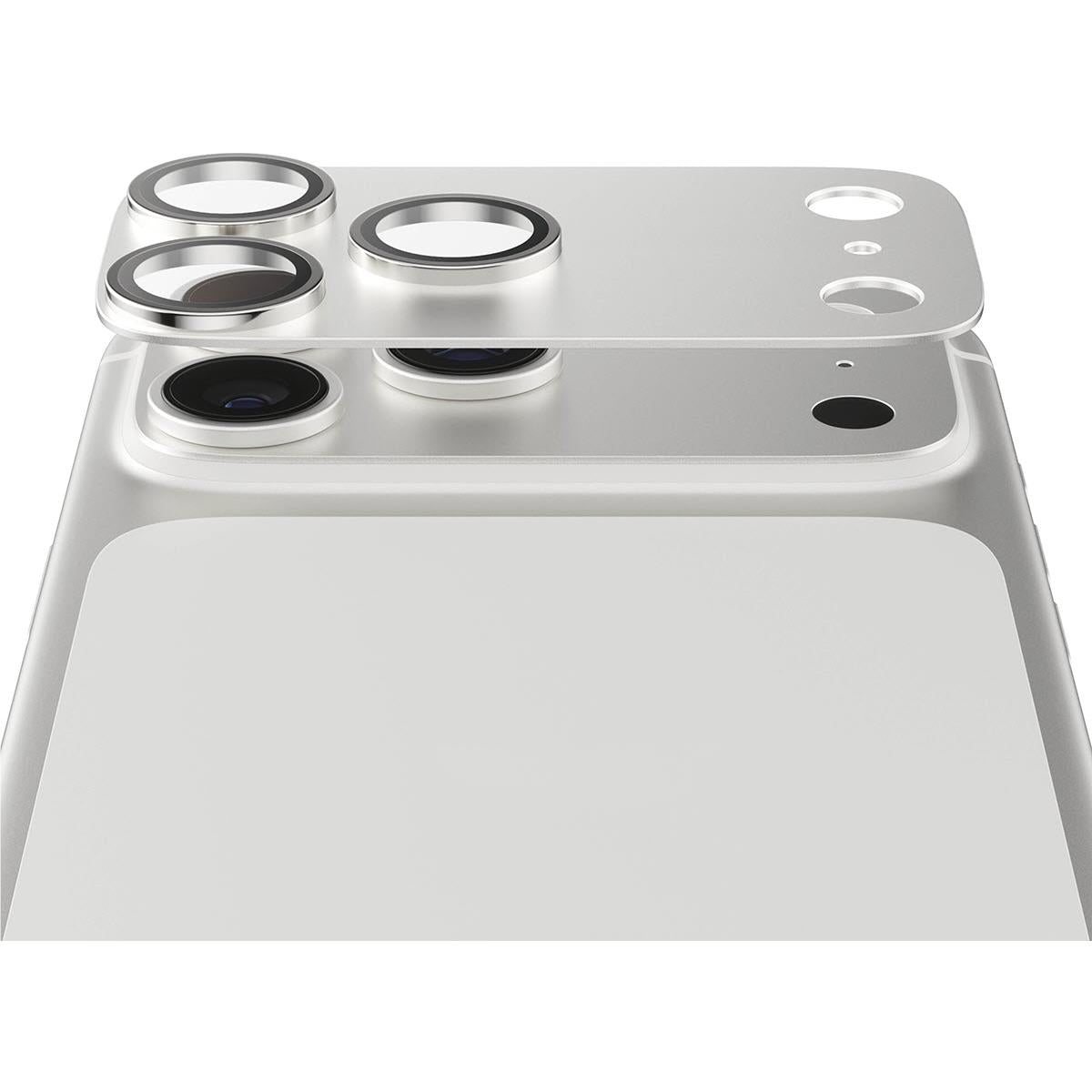 PanzerGlass Fender Camera Lens Protector for iPhone 17 Pro (Silver)