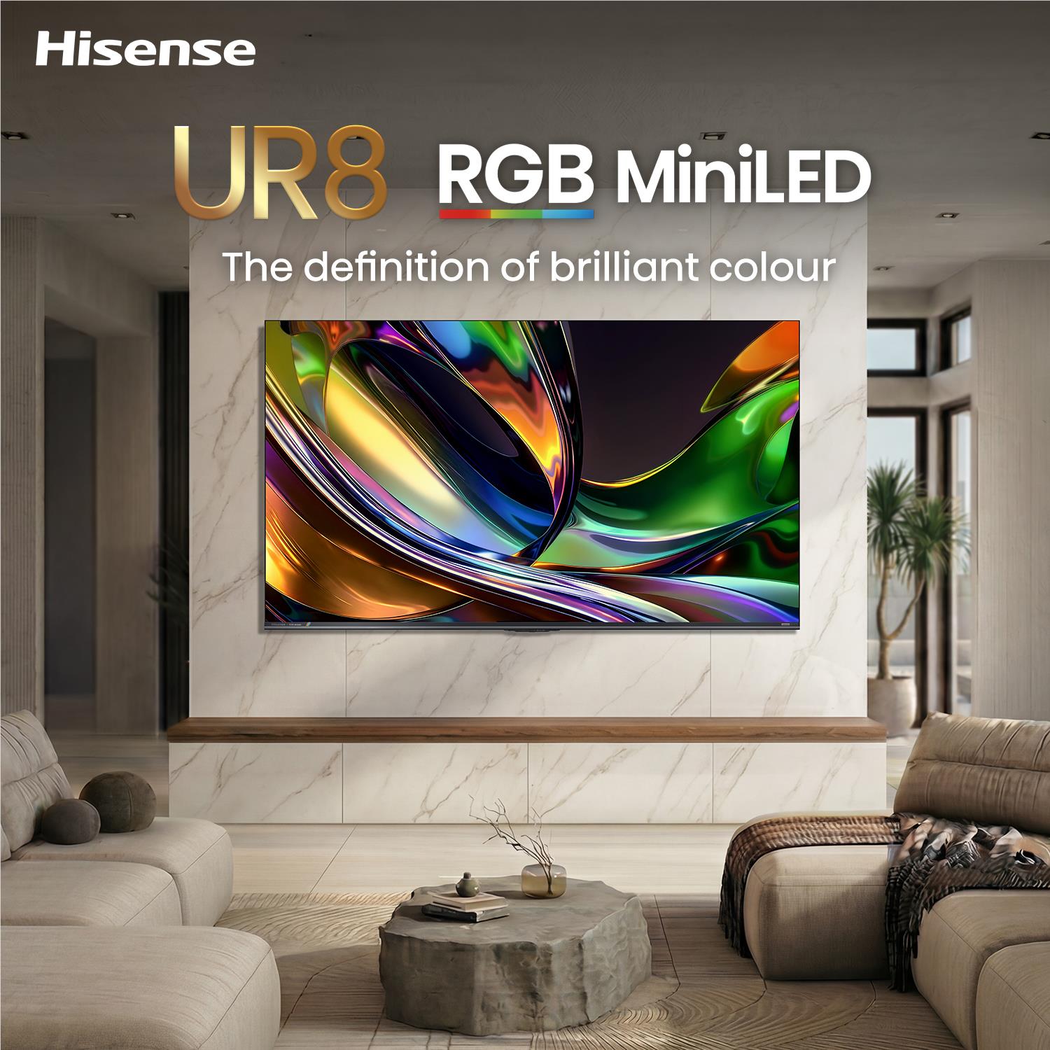 Hisense 75" UR8SNZ ULED 4K UHD RGB Mini-LED Smart TV [2026]