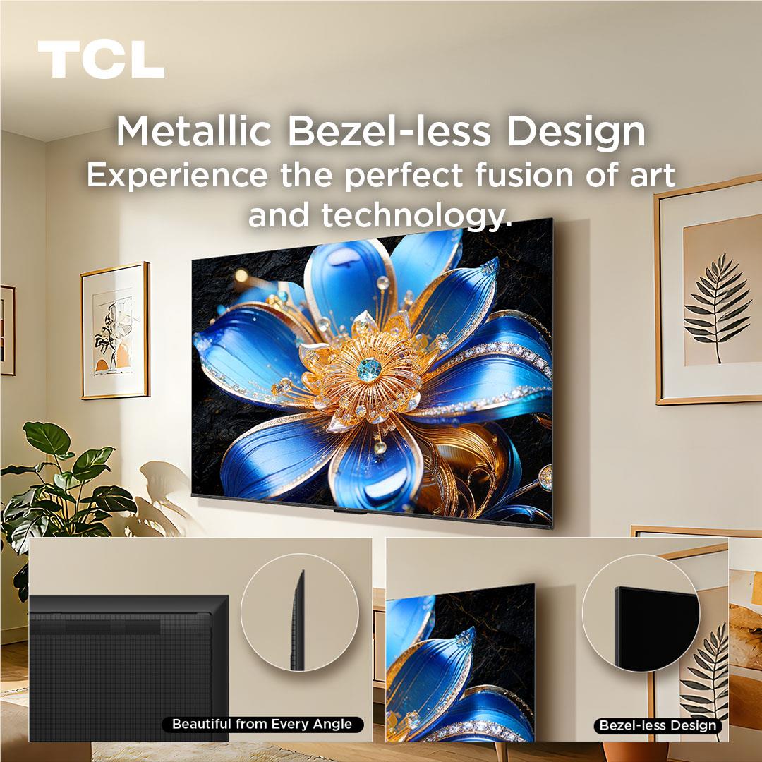 TCL P7LS 75 inch QLED 4K Google TV, black, image 7 - Large TVs - 65" to 75" at Tech Supply Shed NZ