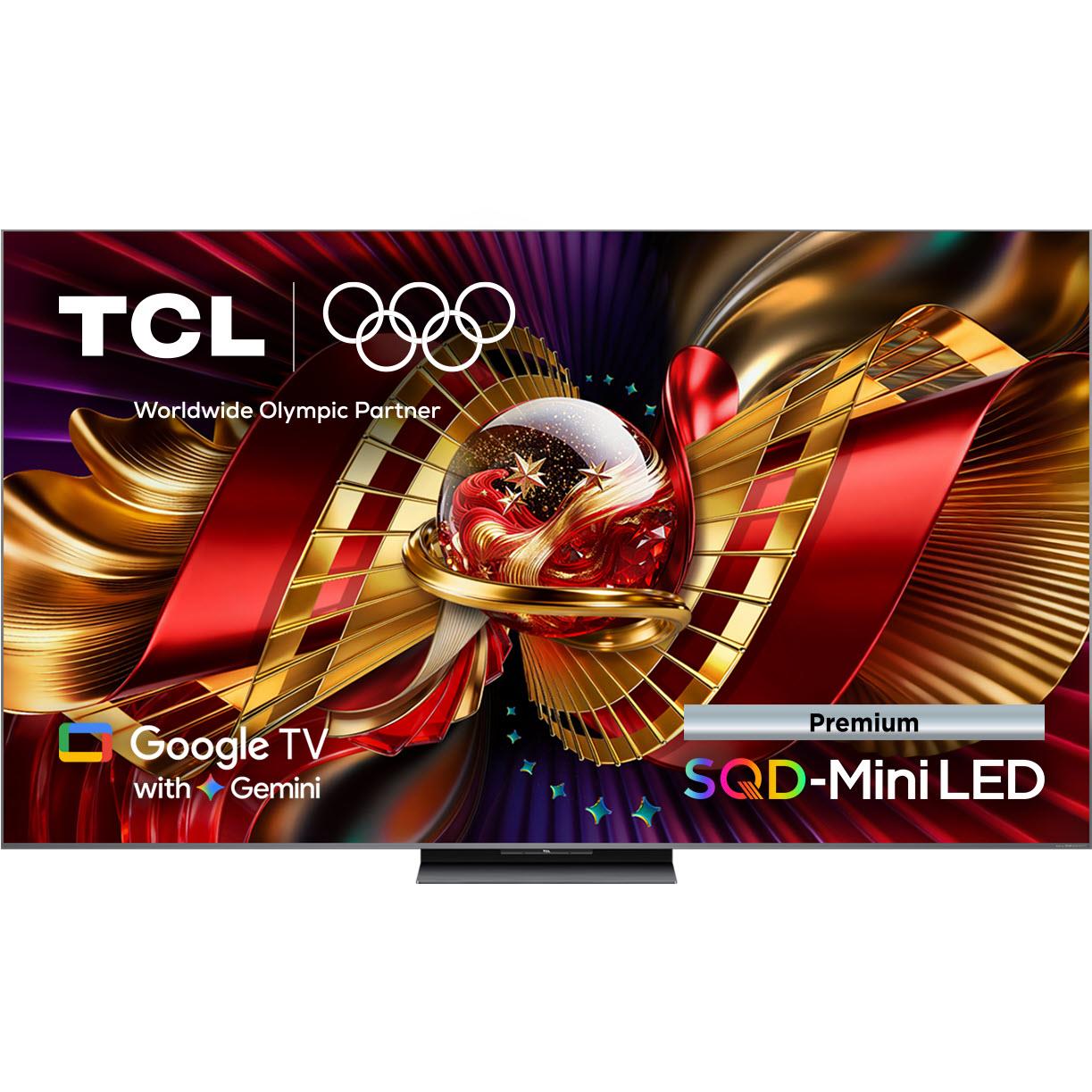 TCL C8L 75 inch Premium SQD-Mini LED 4K UHD TV, black - Large TVs - 65" to 75" at Tech Supply Shed NZ