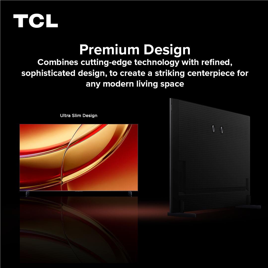TCL 85 inch C8L Premium SQD Mini LED Google TV 4K UHD, image 7 - Extra Large TVs - 85" and Above at Tech Supply Shed NZ