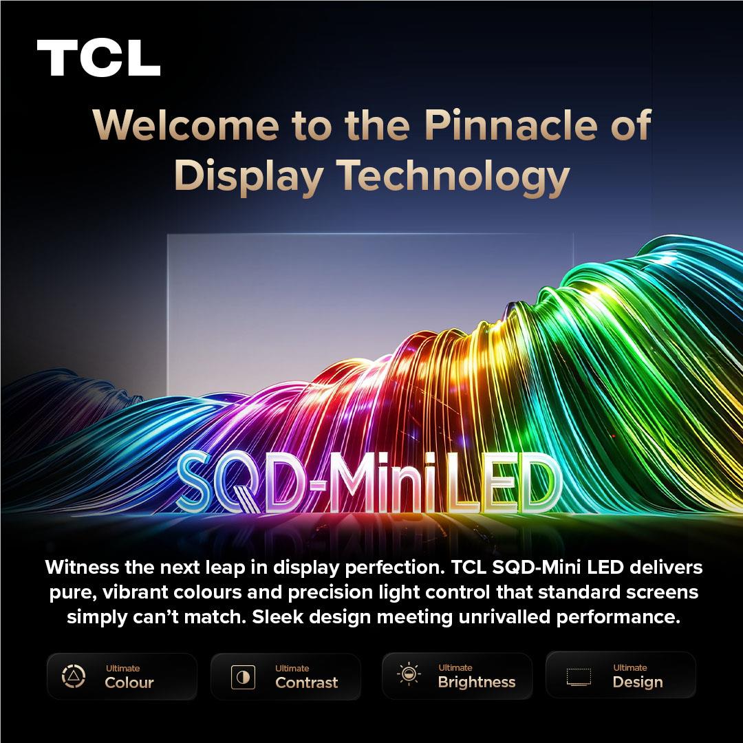 TCL 85 inch C8L Premium SQD Mini LED Google TV 4K UHD, image 8 - Extra Large TVs - 85" and Above at Tech Supply Shed NZ
