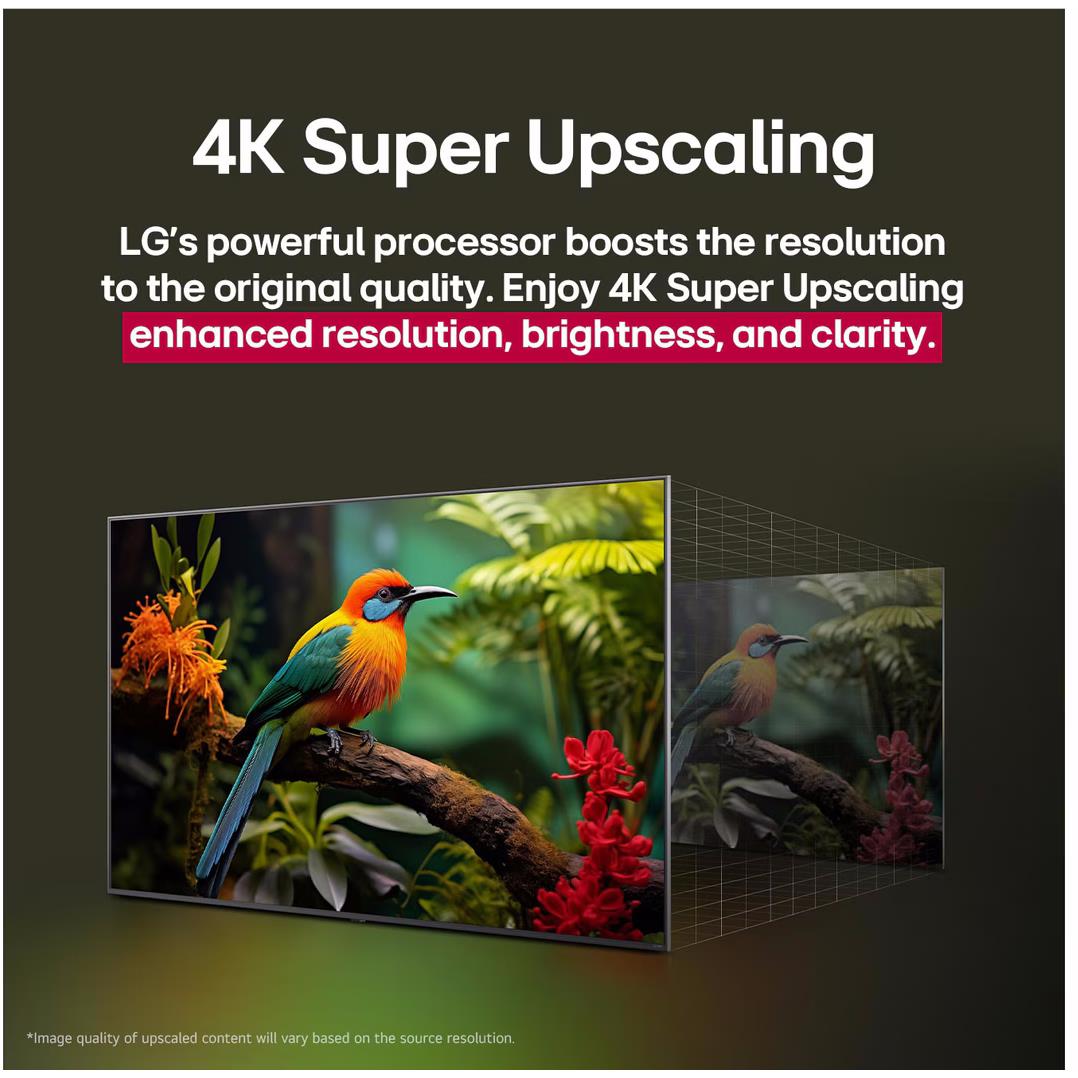 LG 65" UA8055 AI UHD 4K Smart TV [2026]