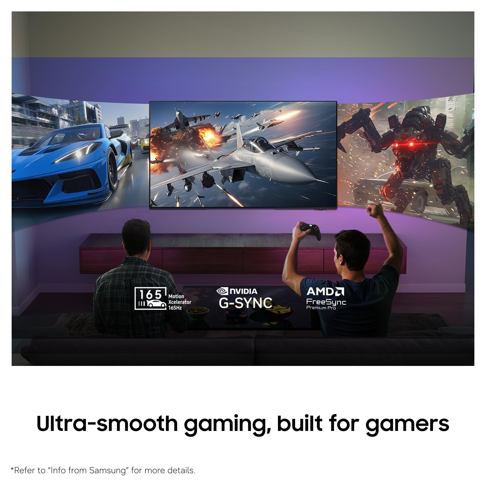 Samsung S90H 65 inch OLED 4K Smart AI TV, image 6 - Large TVs - 65" to 75" at Tech Supply Shed NZ