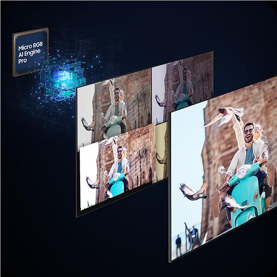 Samsung 100 inch R85H Micro RGB 4K smart AI TV, image 4 - Extra Large TVs - 85" and Above at Tech Supply Shed NZ